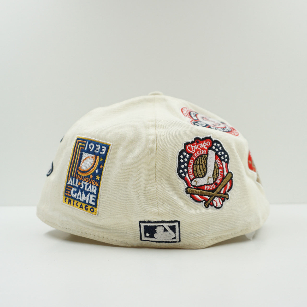 New Era Chicago Patches Cream Fitted Cap