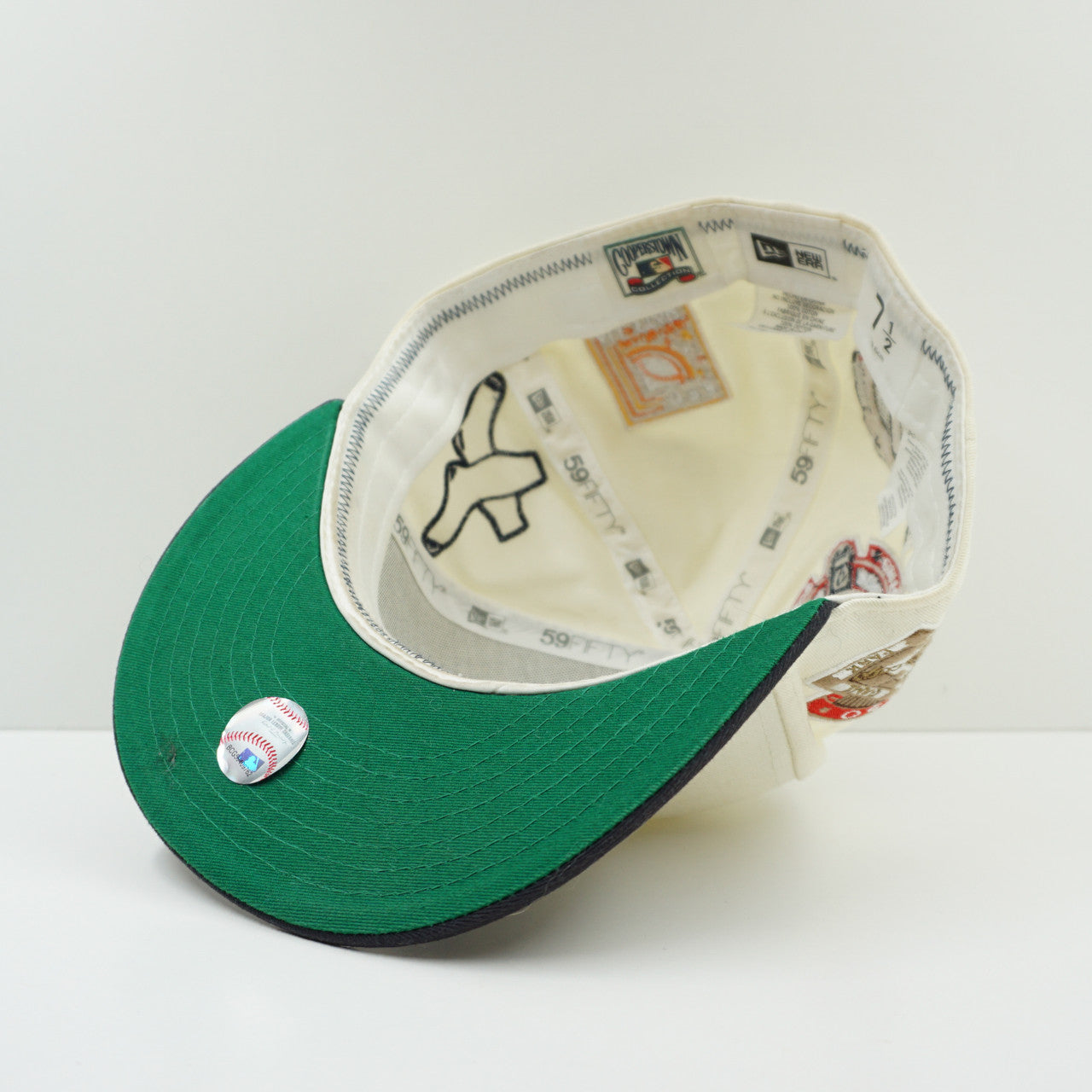 New Era Chicago Patches Cream Fitted Cap
