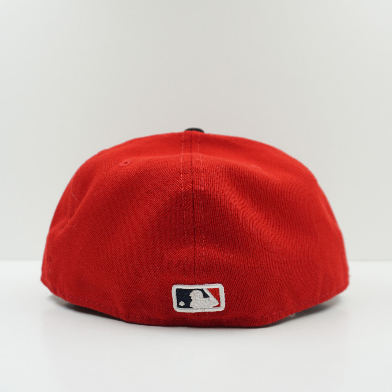 New Era Logo Red Fitted Cap