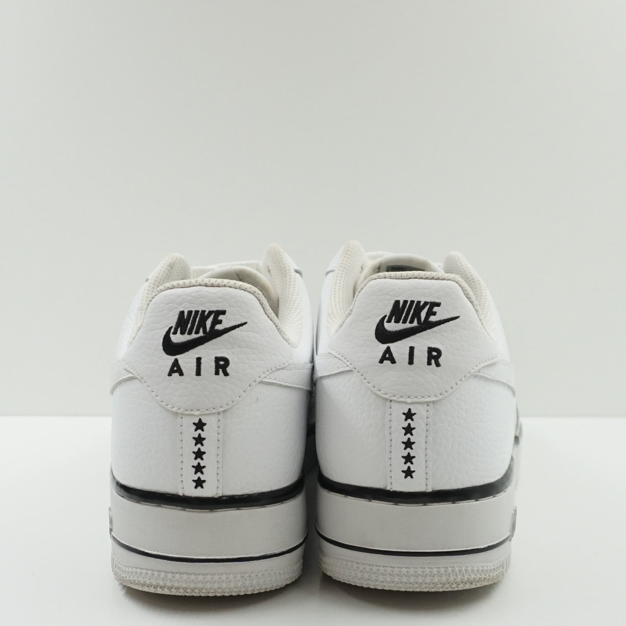 Nike Air Force 1 '07 Low White Black Outline Swoosh
