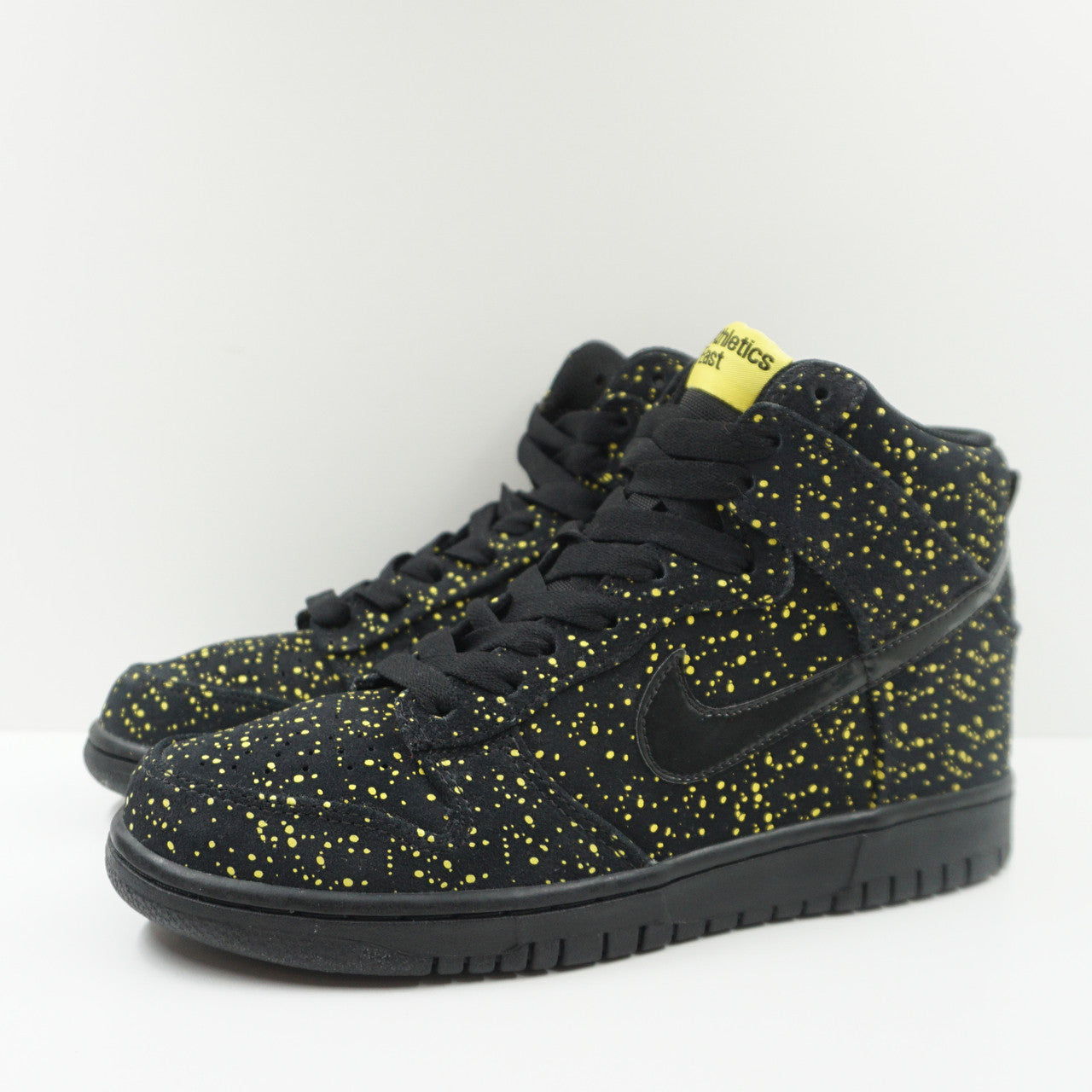 Nike Dunk High PRM Yellow Splatter