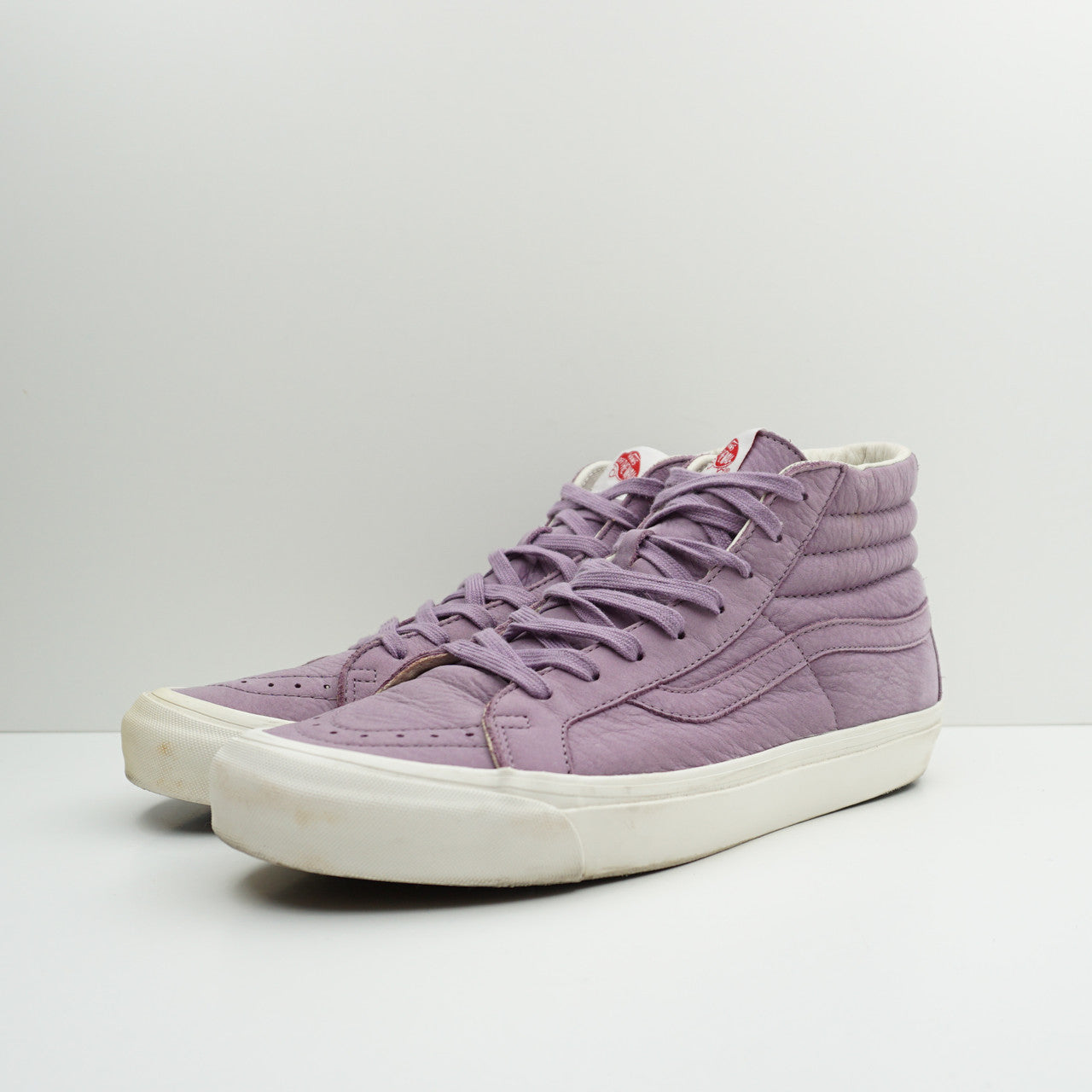 Vans High Top Purple Leather