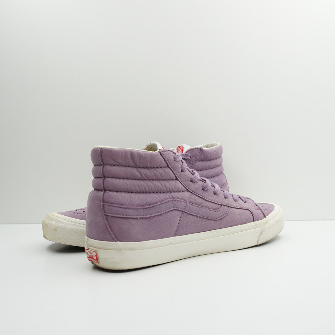 Vans High Top Purple Leather