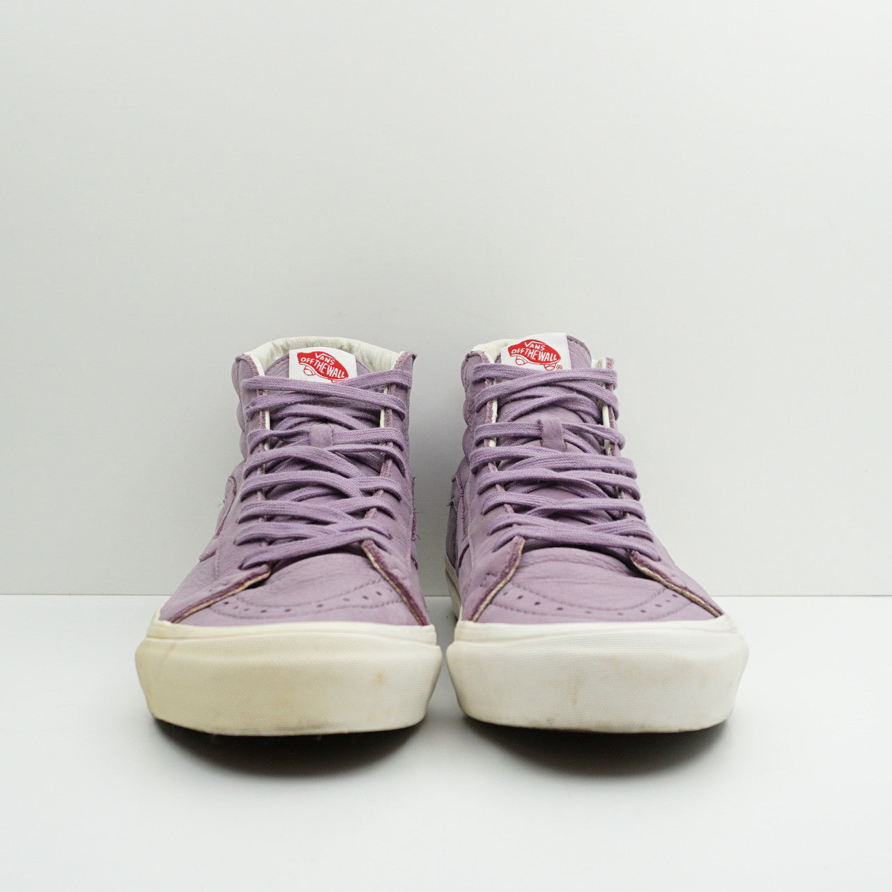 Vans High Top Purple Leather