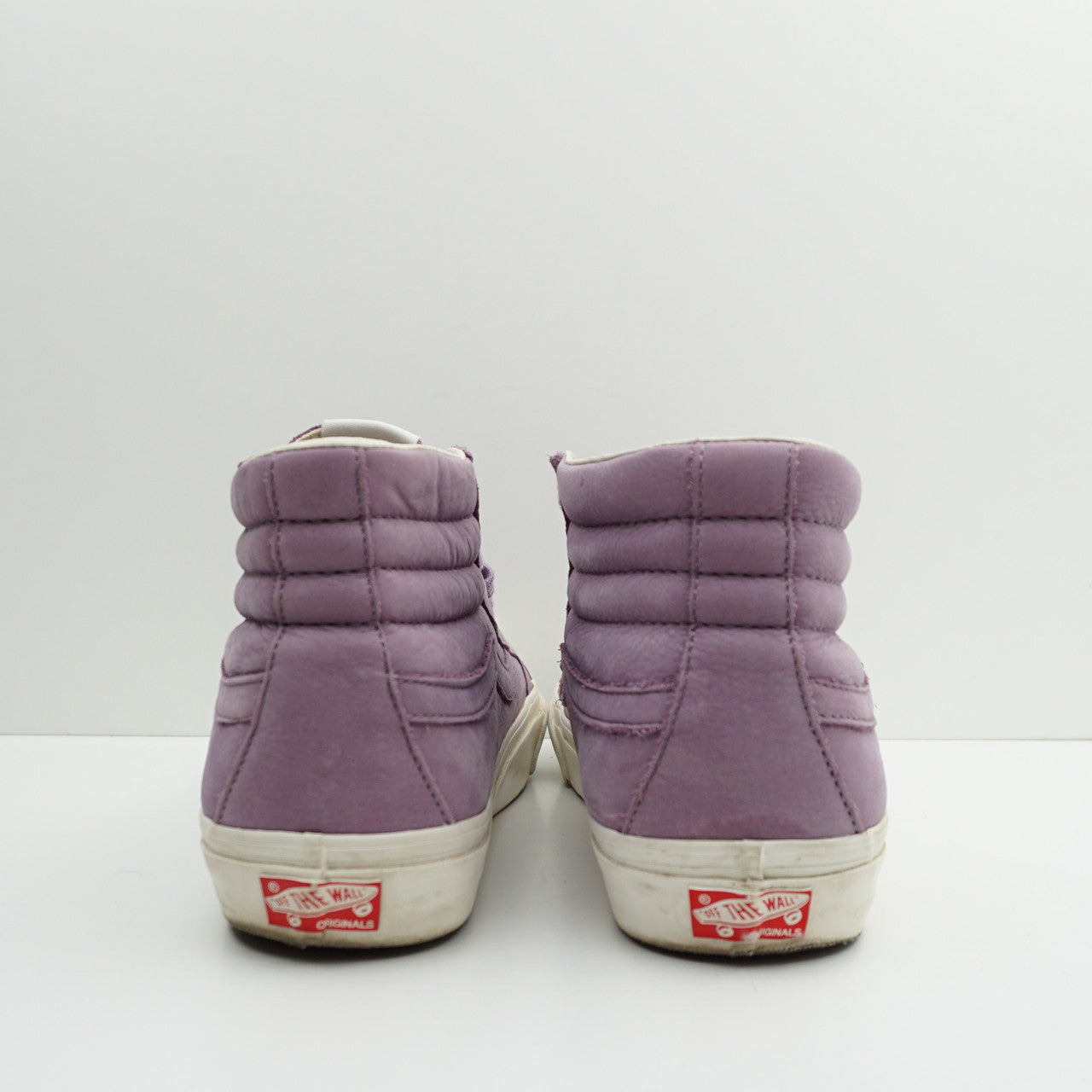 Vans High Top Purple Leather