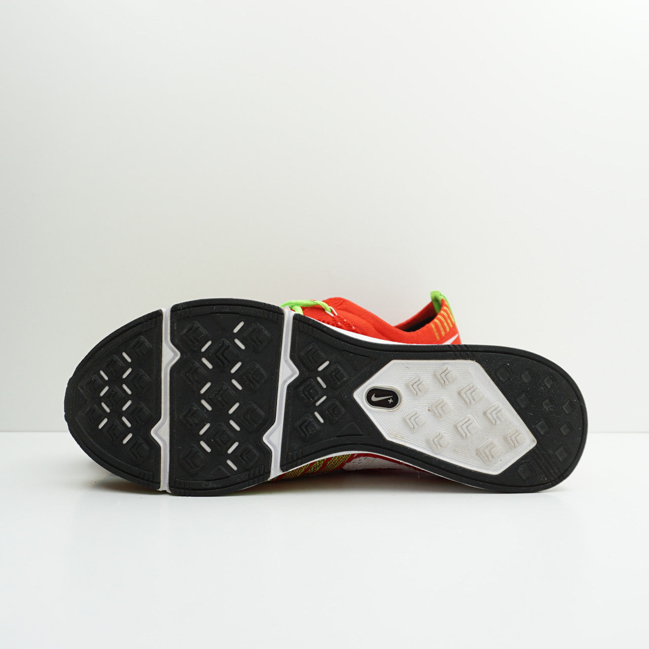 Nike Flyknit Trainer+ University Red Electric Green