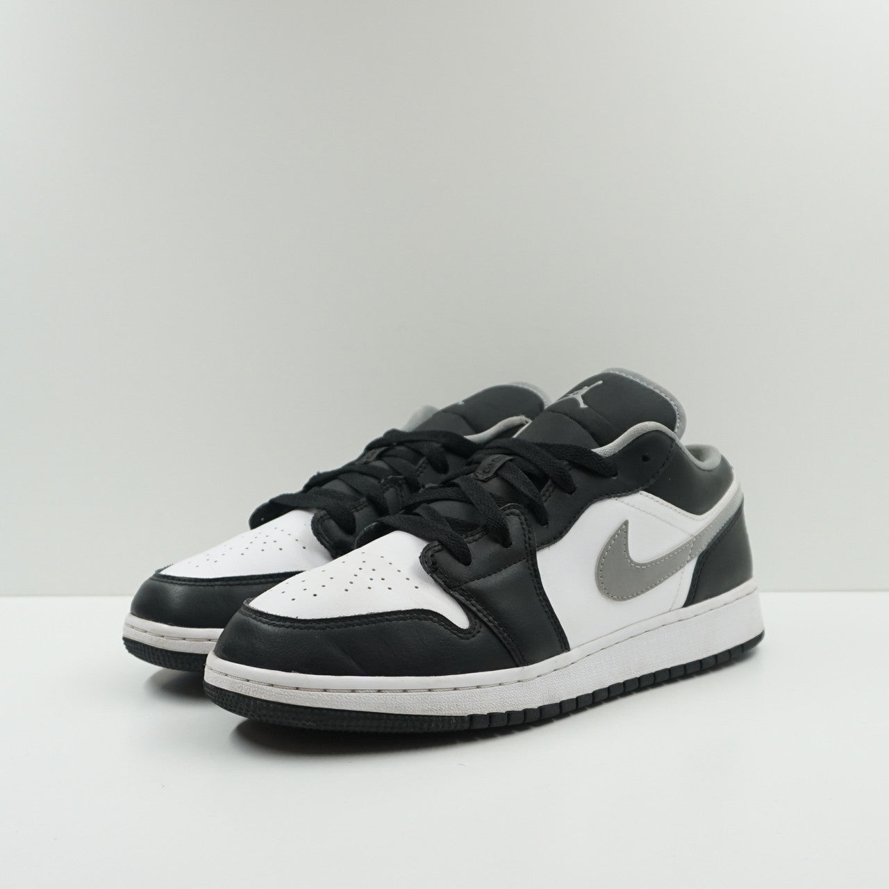 Jordan 1 Low Black White Grey (GS)