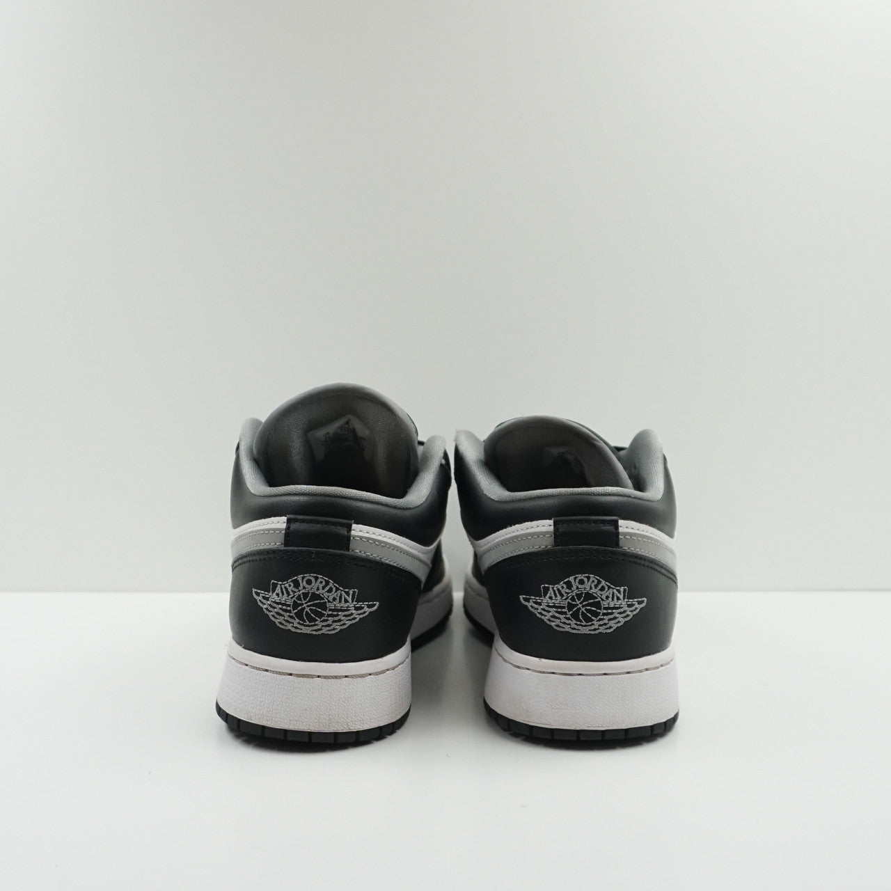 Jordan 1 Low Black White Grey (GS)