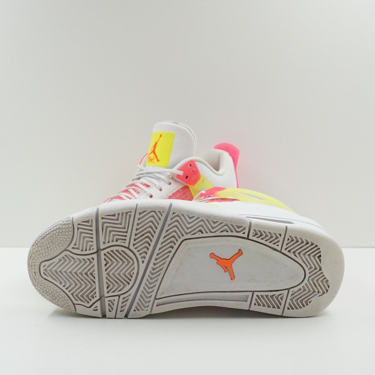 Jordan 4 Retro White Lemon Pink (GS)