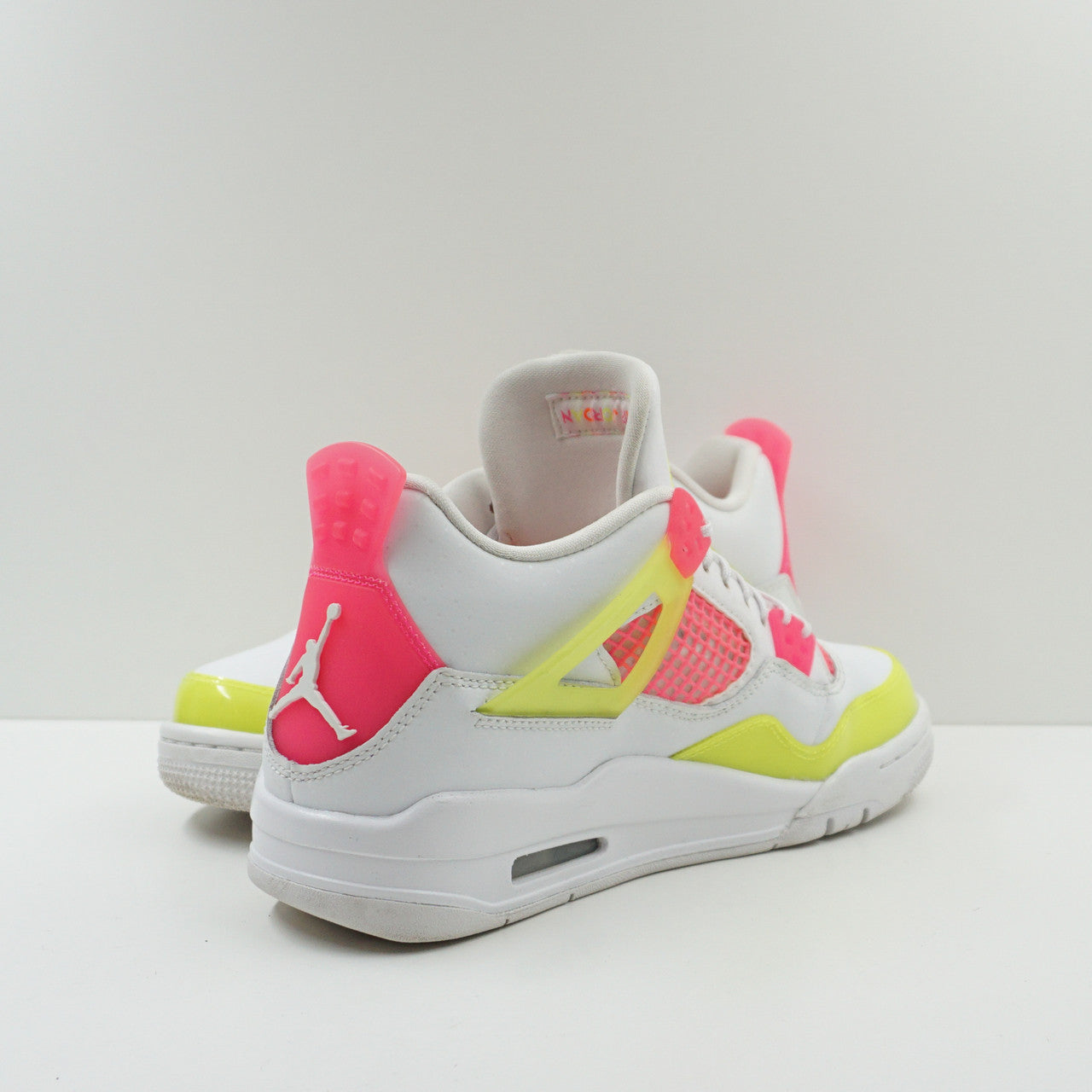 Jordan 4 Retro White Lemon Pink (GS)