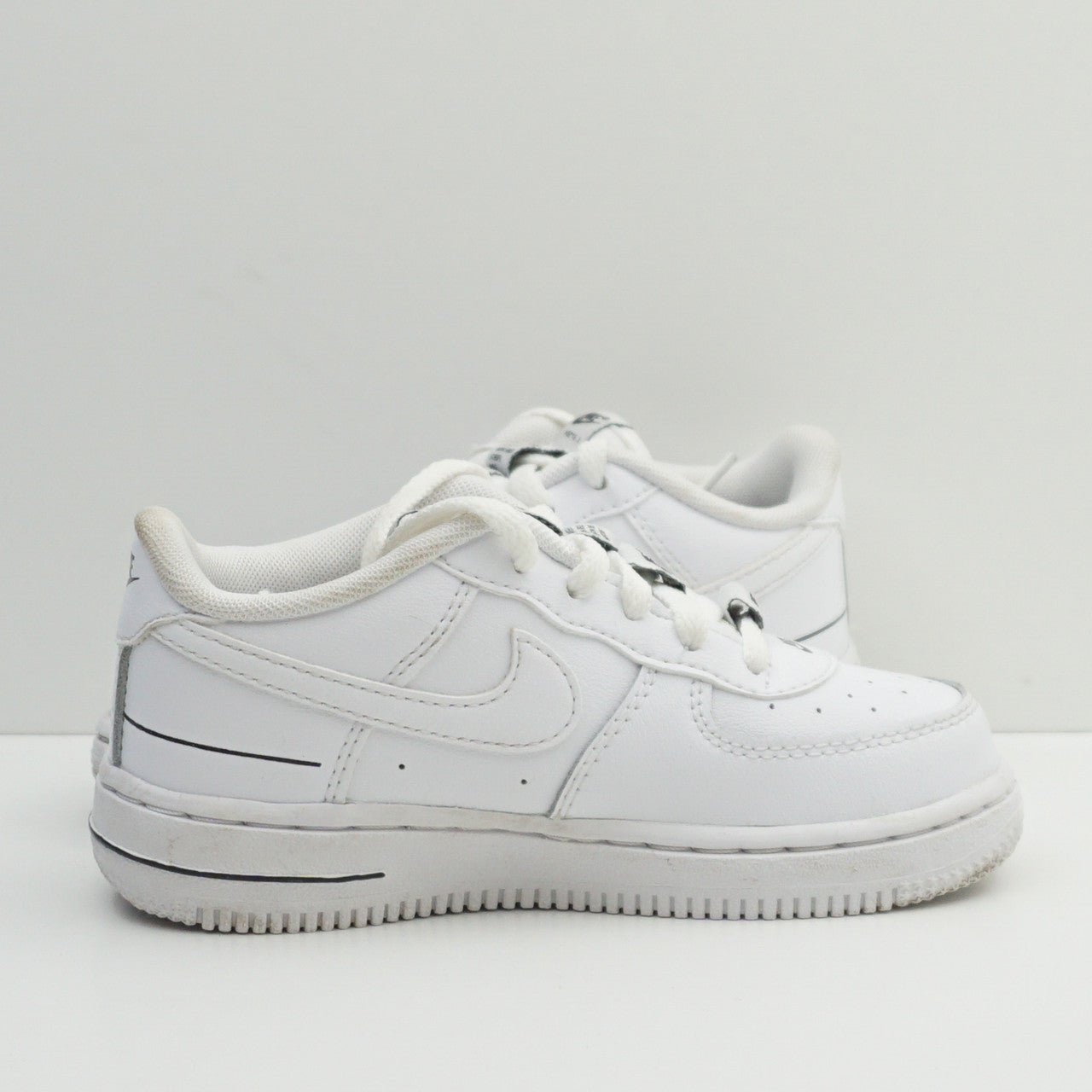 Nike Air Force 1 Low Double Air White Black Toddler