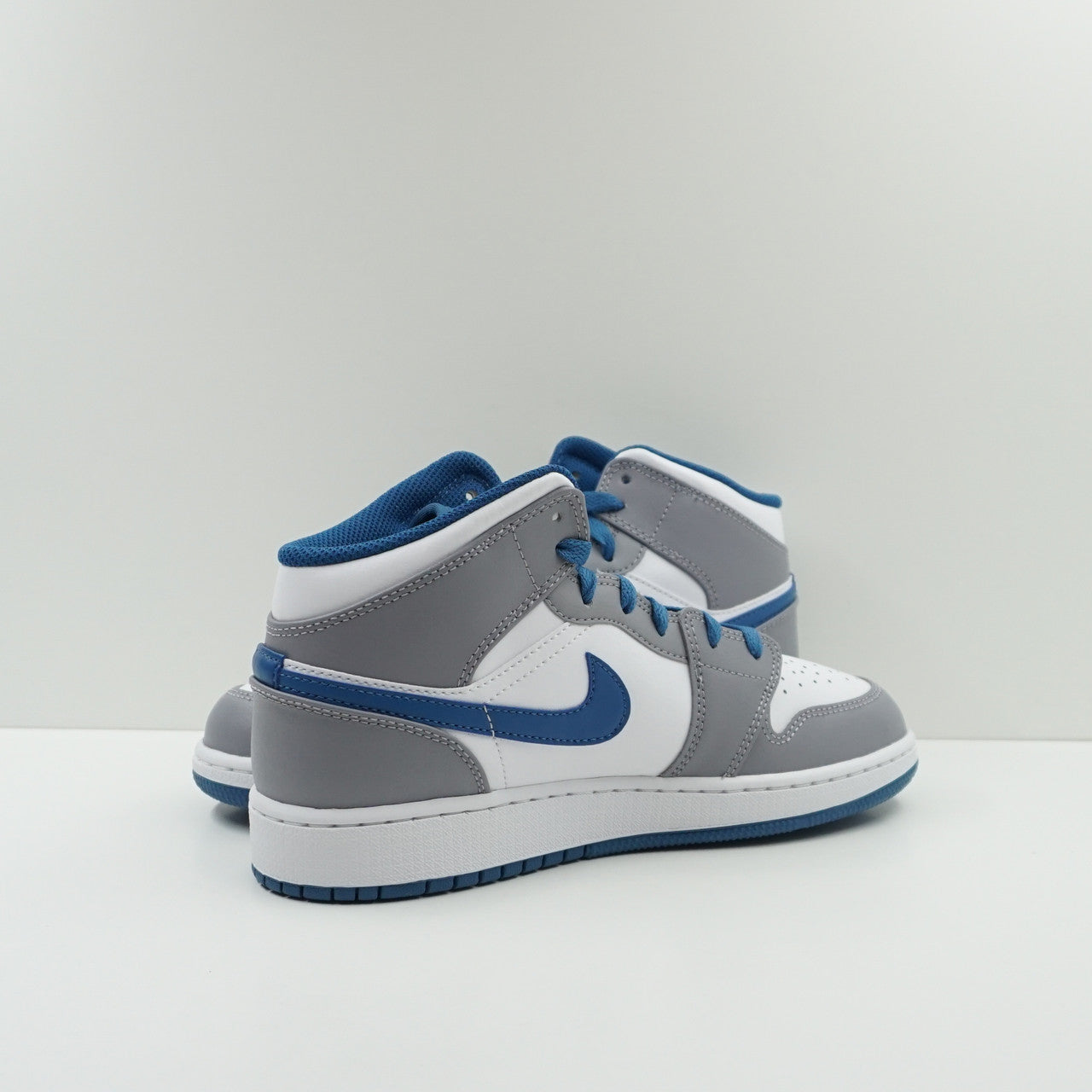 Jordan 1 Mid True Blue Cement (GS)
