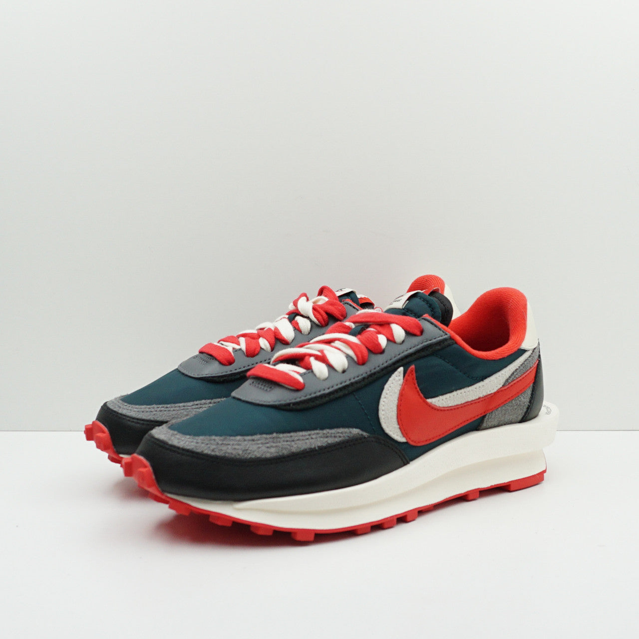 Nike LD Waffle sacai Undercover Midnight Spruce University Red