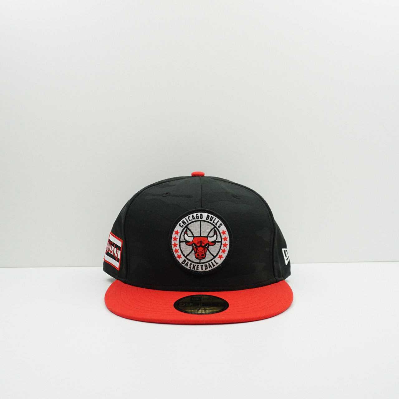 New Era Chicago Bulls Black/Red Fitted Cap