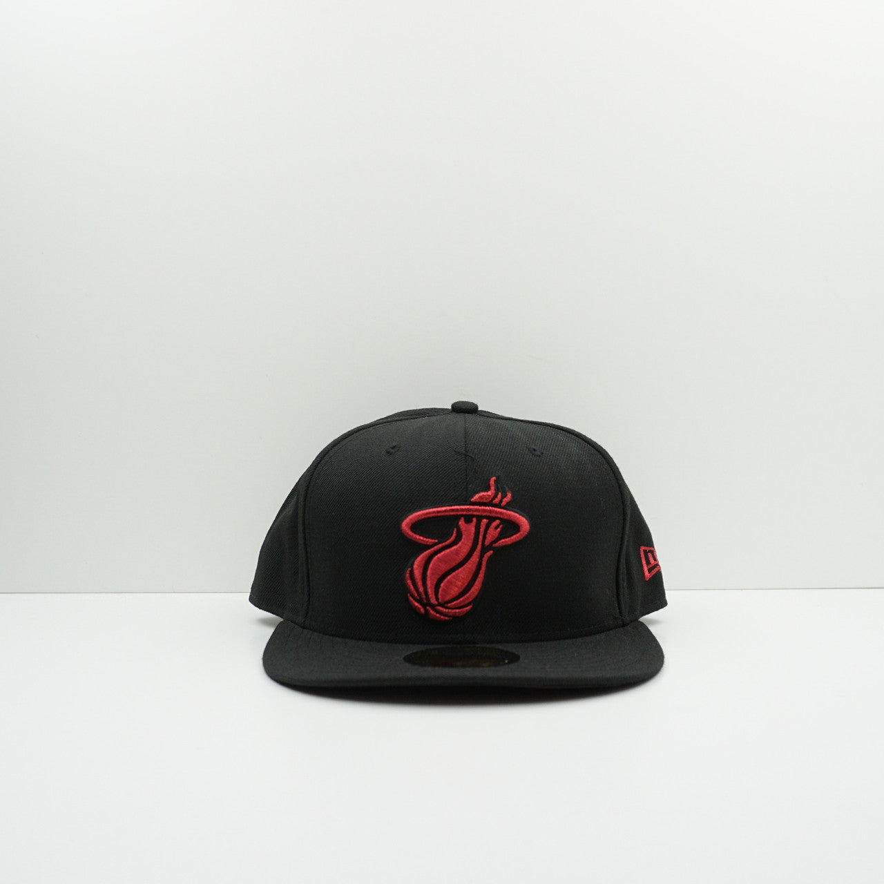 New Era Miami Heat Black Fitted Cap