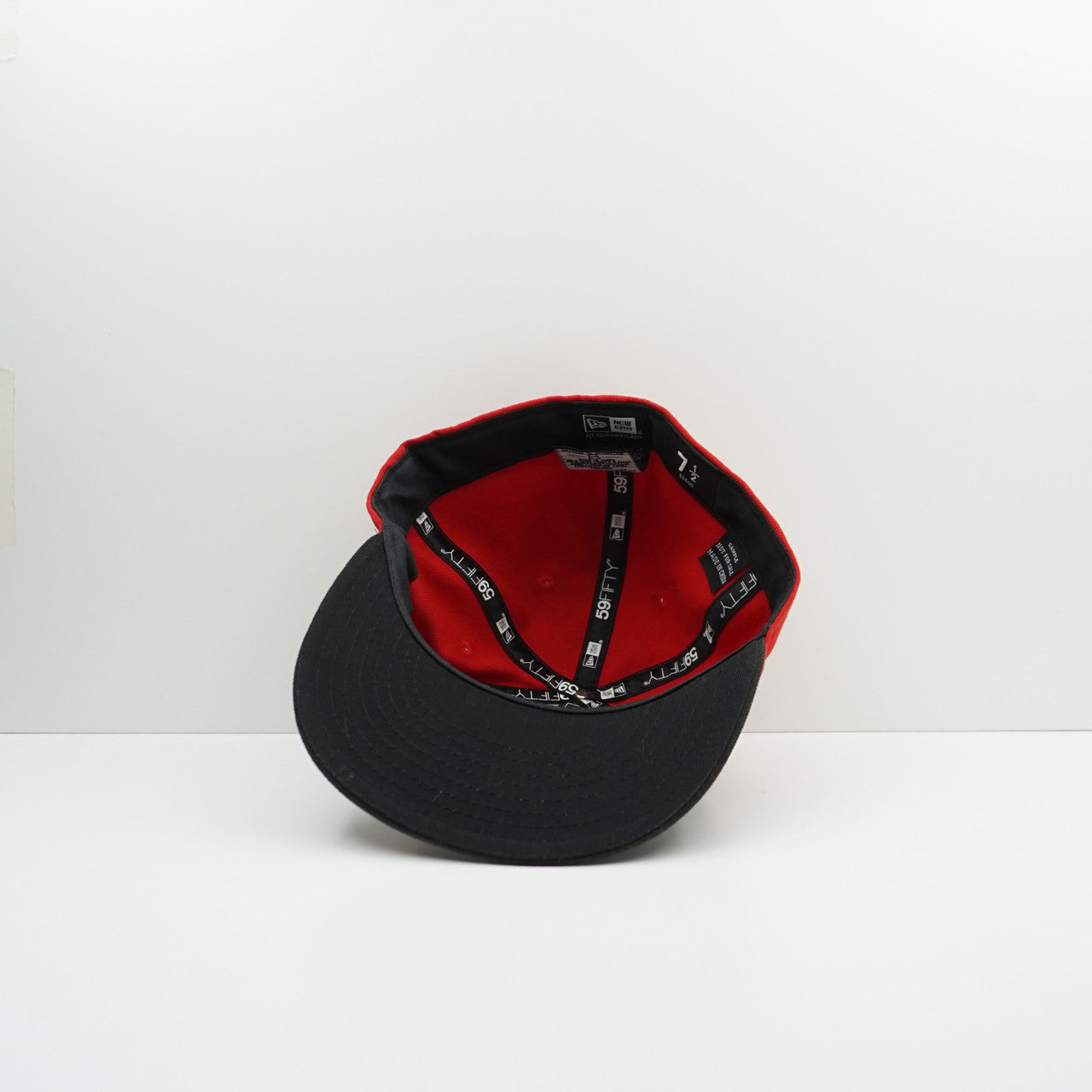 New Era Red/Grey Fitted Cap