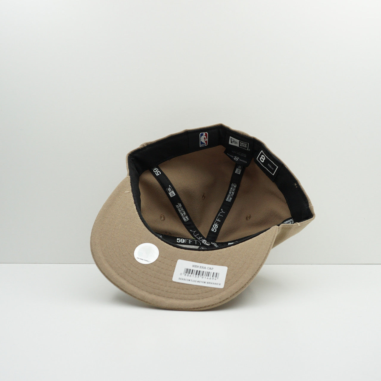 New Era New York Knicks Beige Fitted Cap