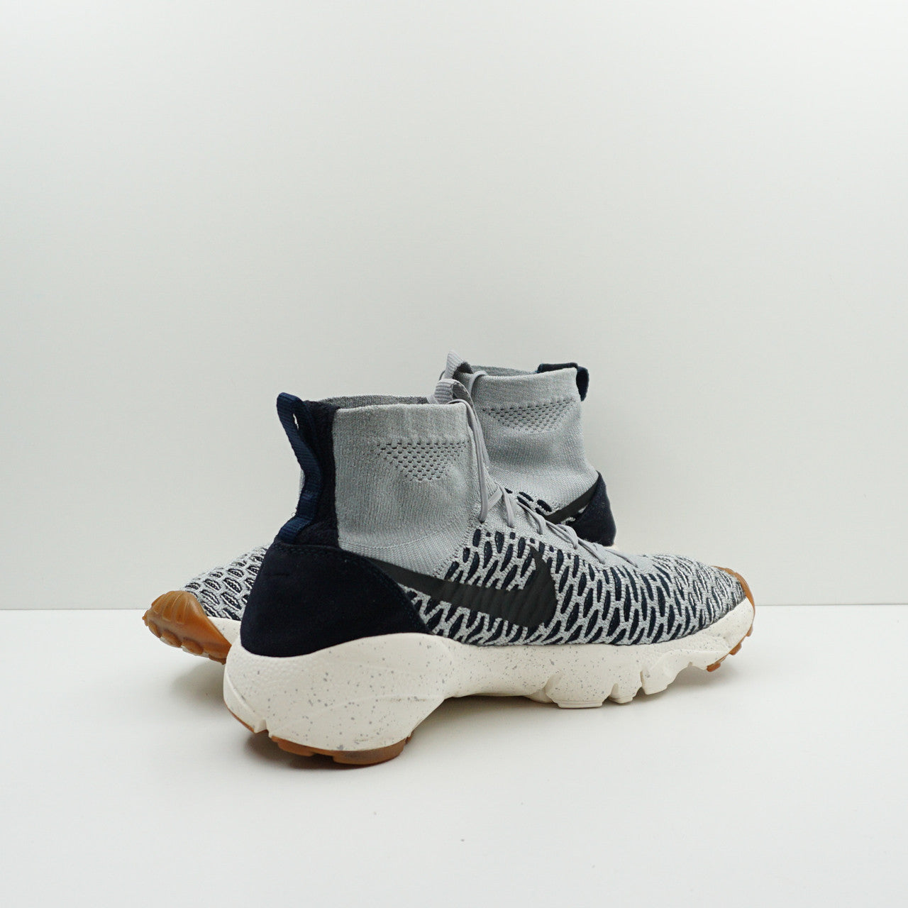 Nike Air Footscape Magista Flyknit Wolf Grey Dark Obsidian