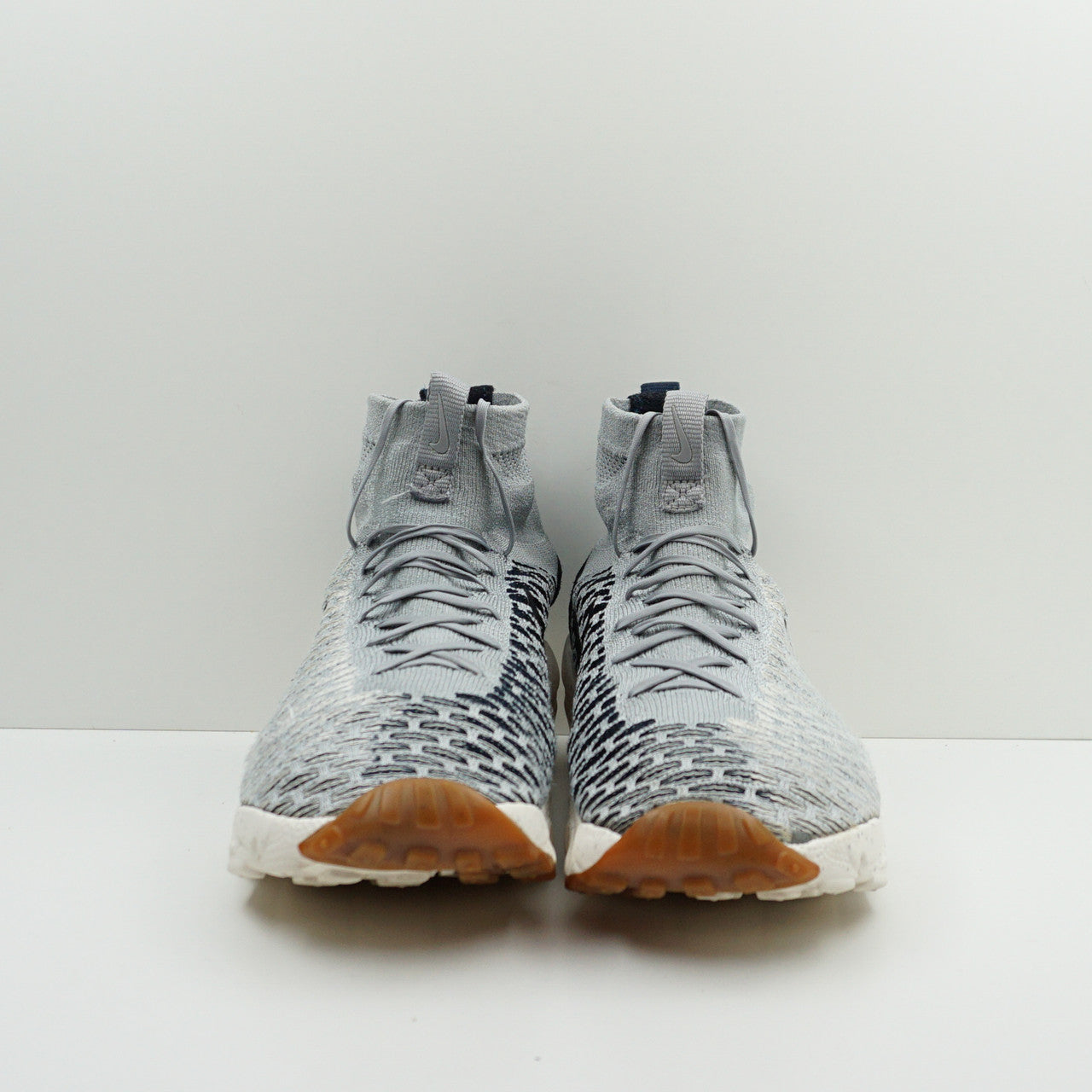 Nike Air Footscape Magista Flyknit Wolf Grey Dark Obsidian