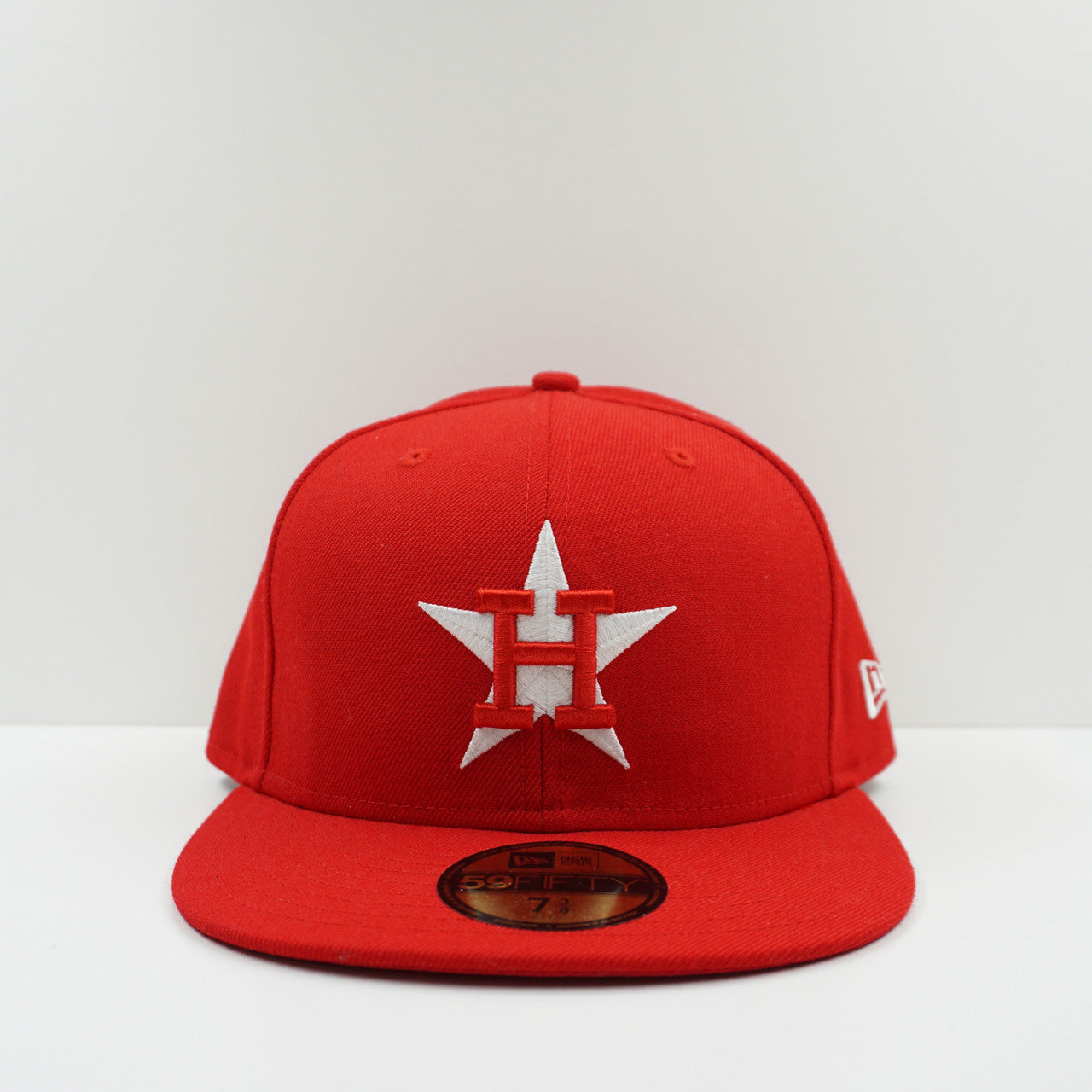 New Era Houston Red Fitted Cap