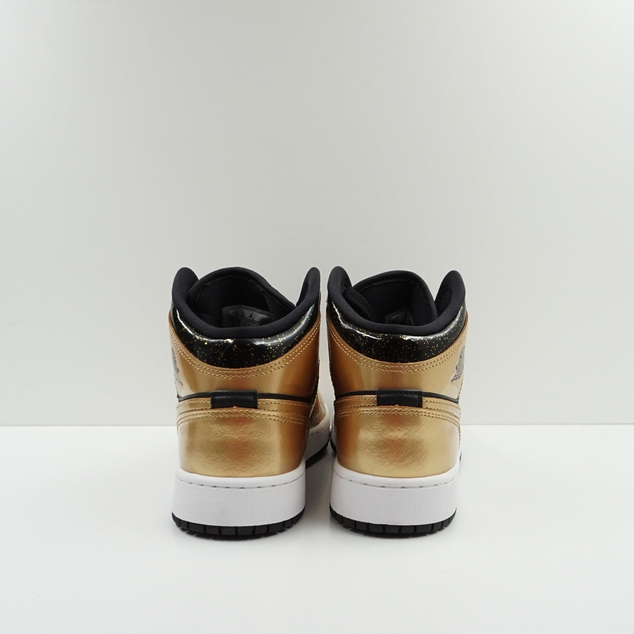 Jordan 1 Mid SE Metallic Gold Black (GS)
