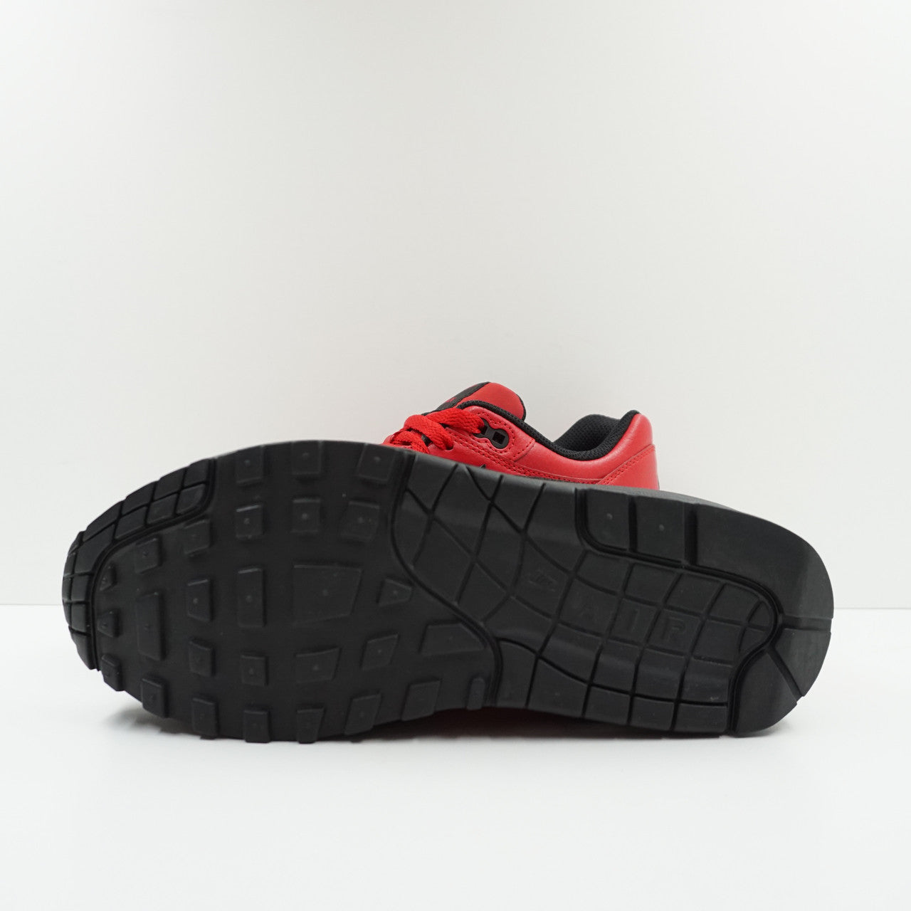 Nike Air Max 1 Leather Premium Gym Red Black