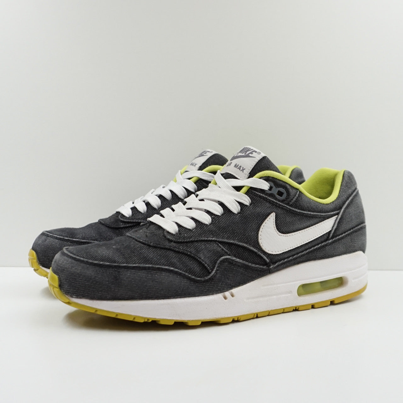 Nike Air Max 1 Black Denim Cyber