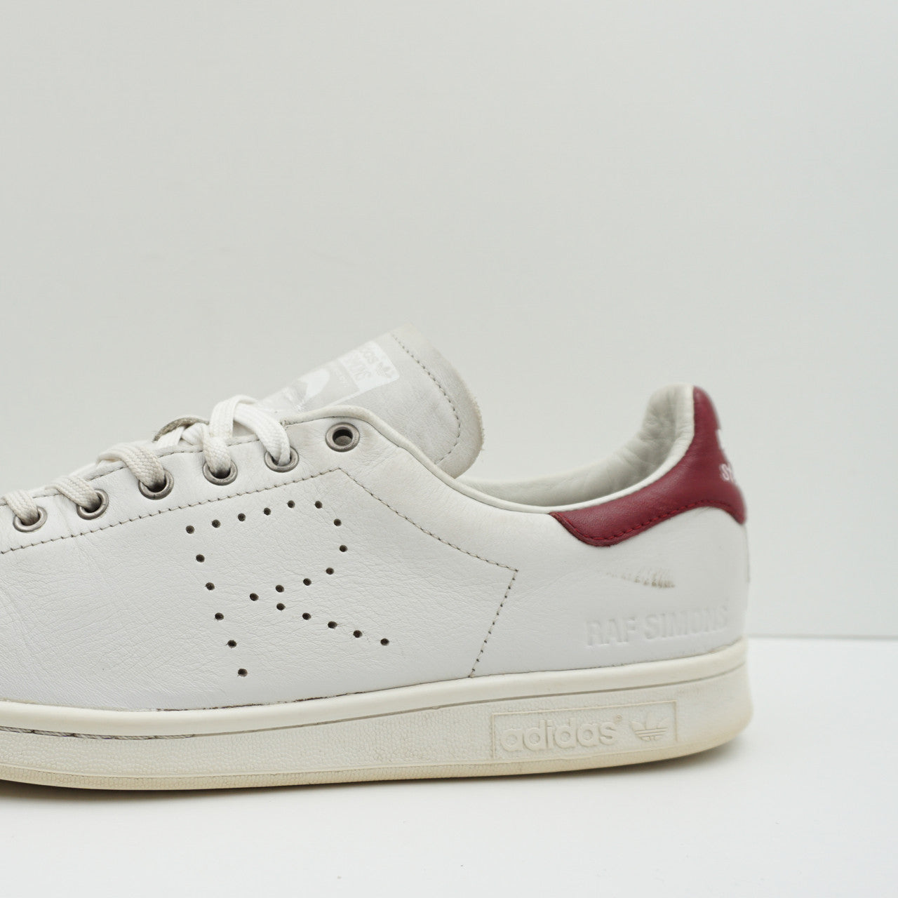 Adidas Stan Smith Raf Simons White Red