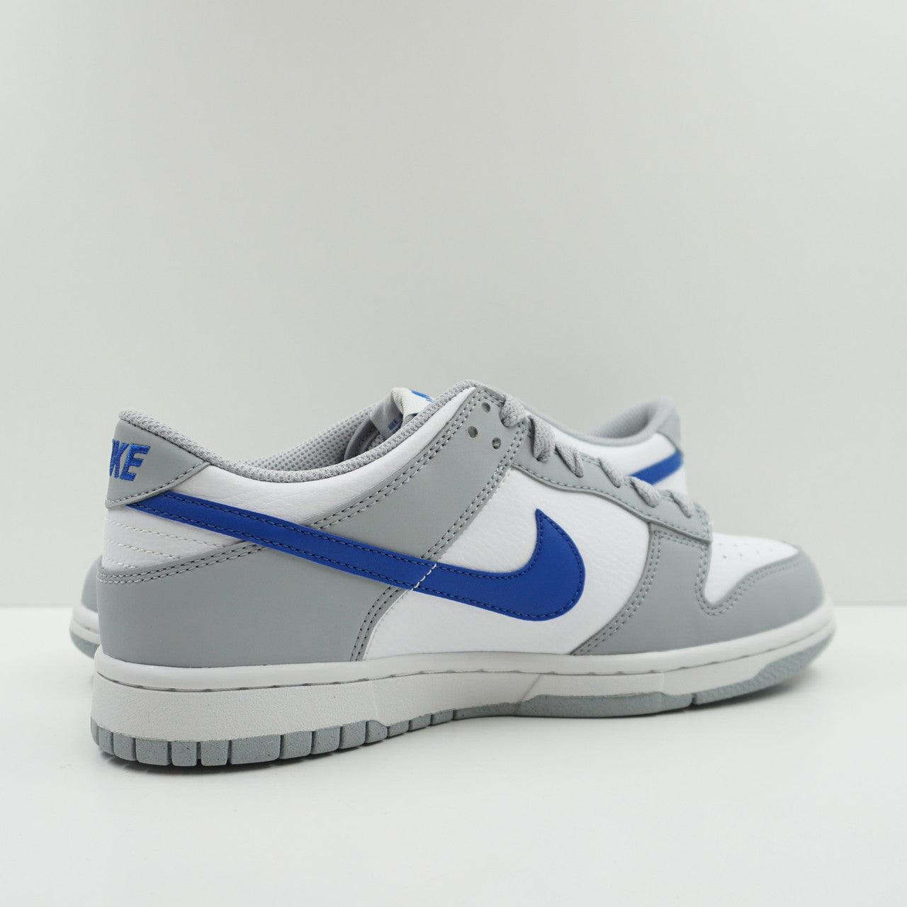 Nike Dunk Low Mini Swoosh Wolf Grey Game Royal (GS)