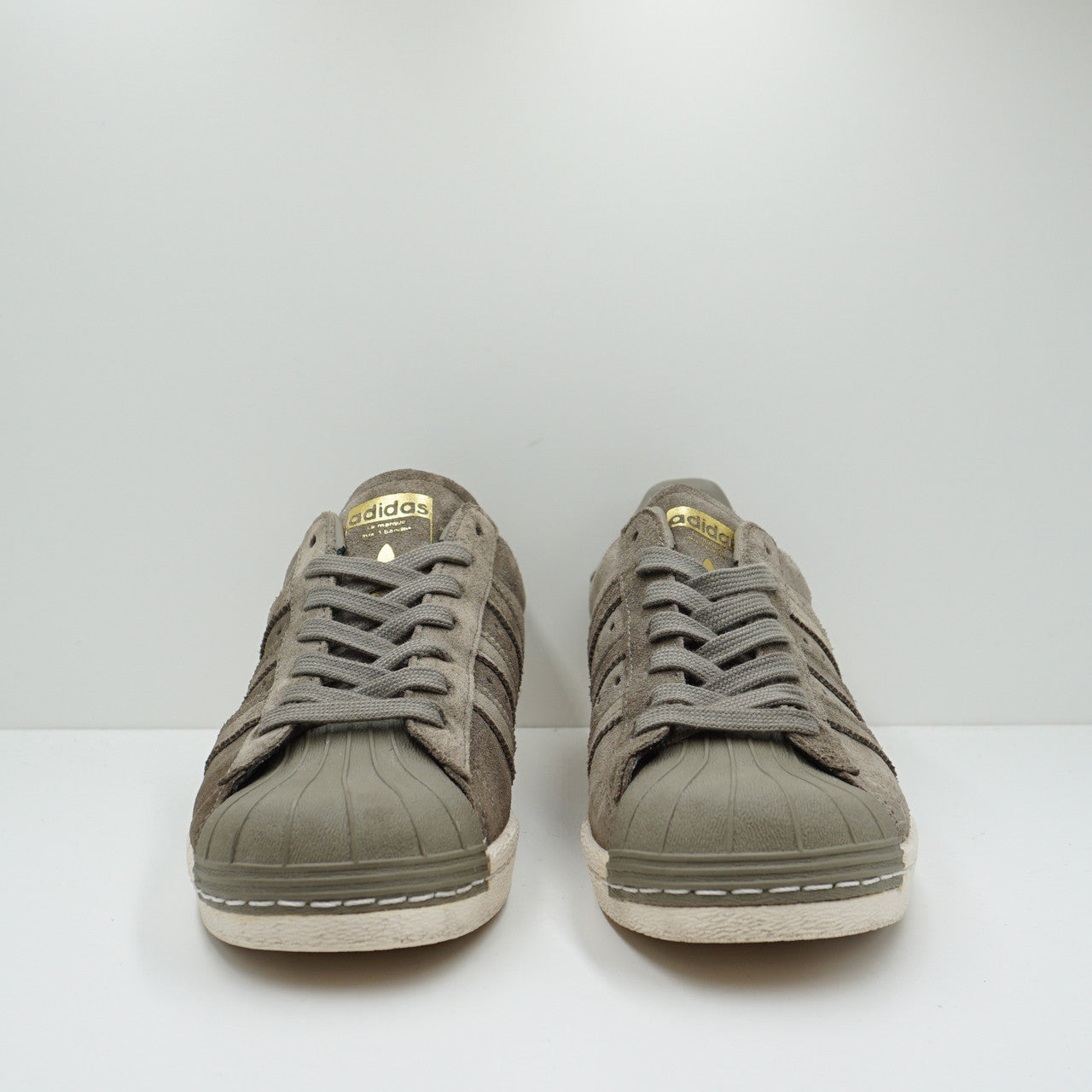Adidas Superstar Green Suede