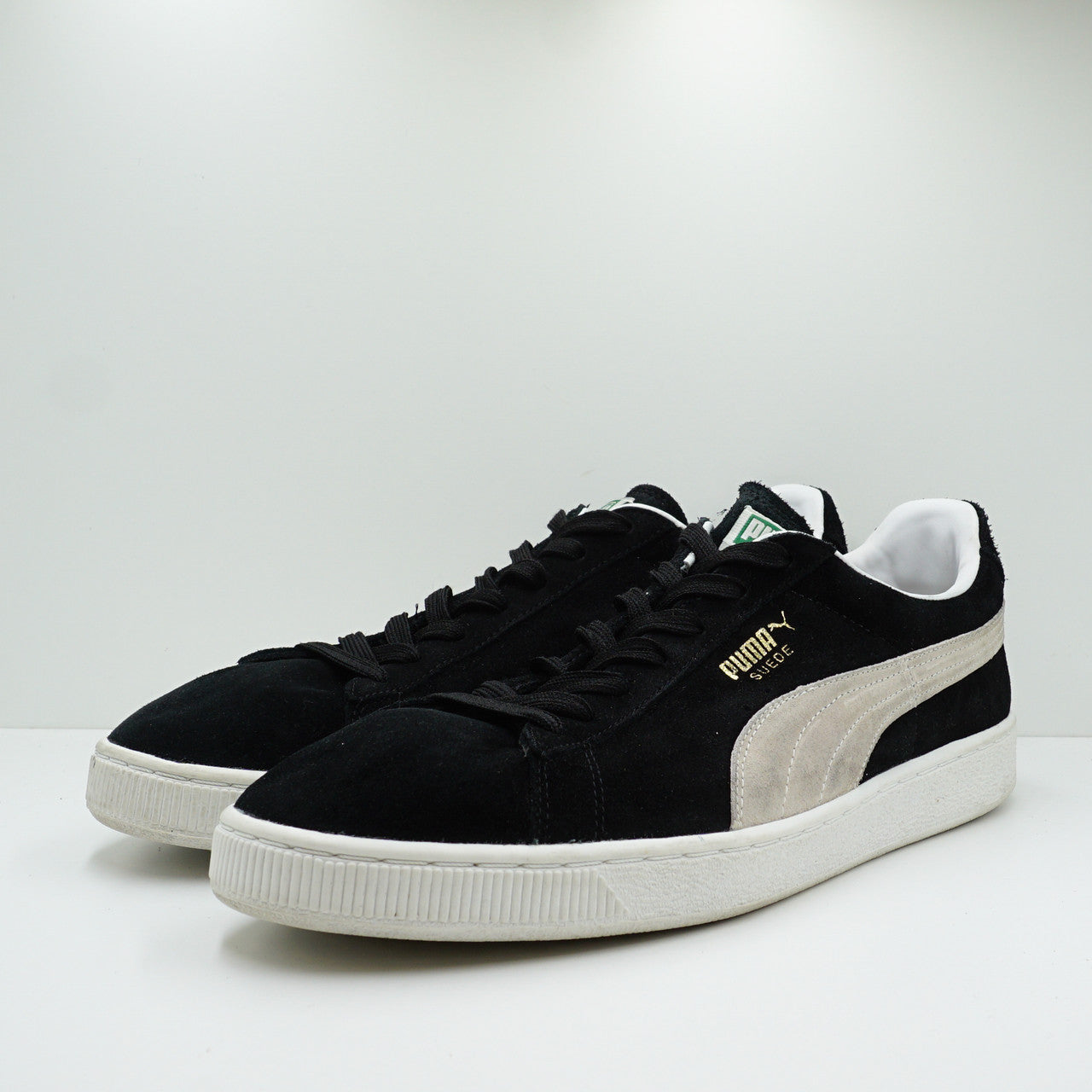 Puma Suede Classic+ Black White