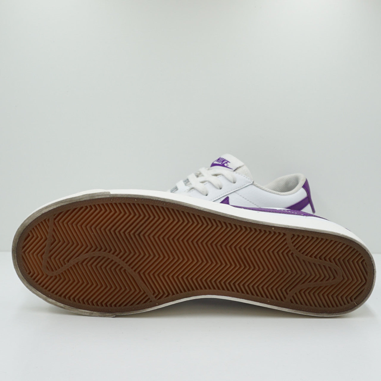 Nike Blazer Low Leather White Purple