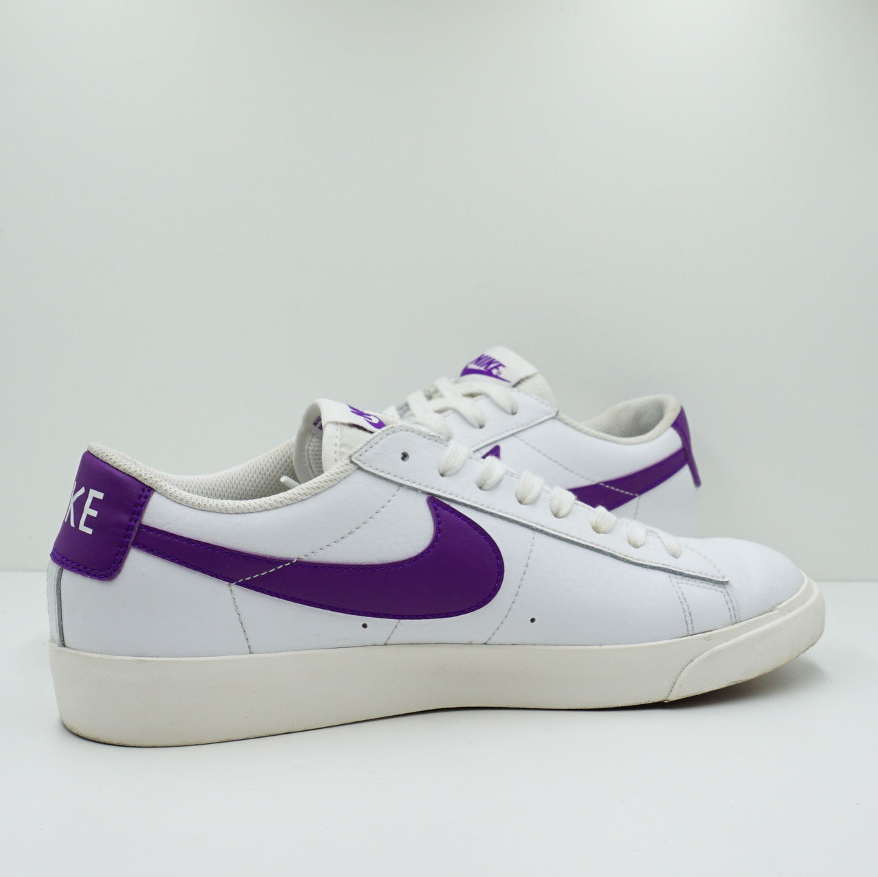 Nike Blazer Low Leather White Purple