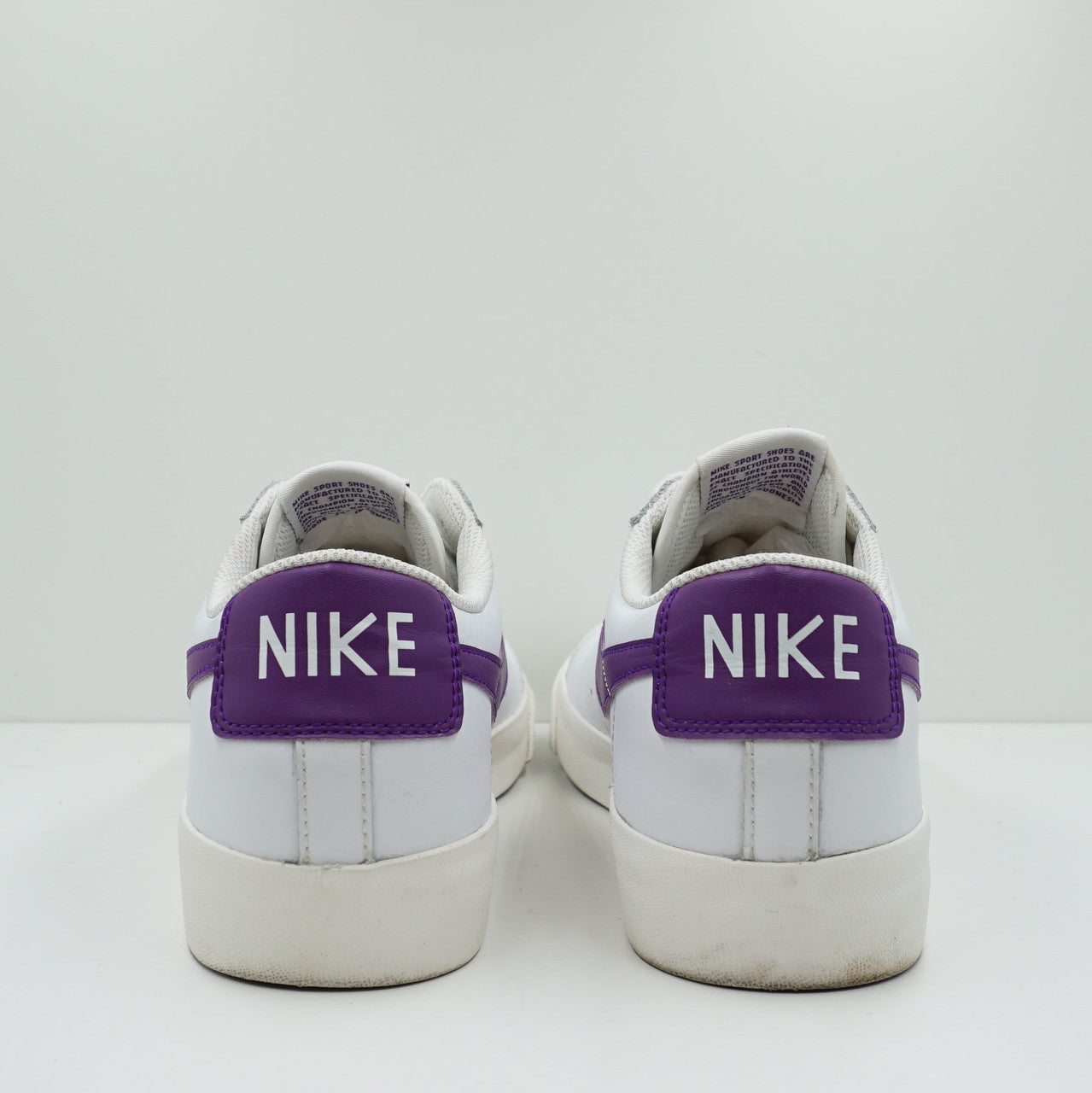 Nike Blazer Low Leather White Purple