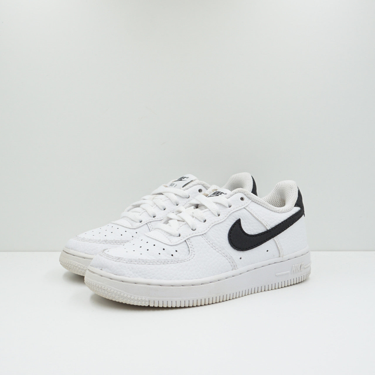Nike Air Force 1 White/Black (PS)