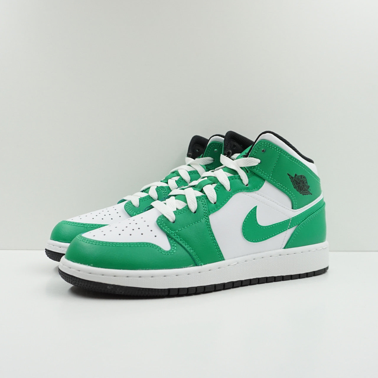 Jordan 1 Mid Lucky Green (GS)
