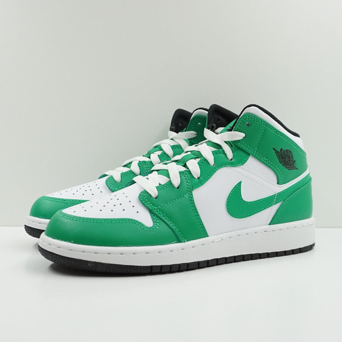Jordan 1 Mid Lucky Green (GS)