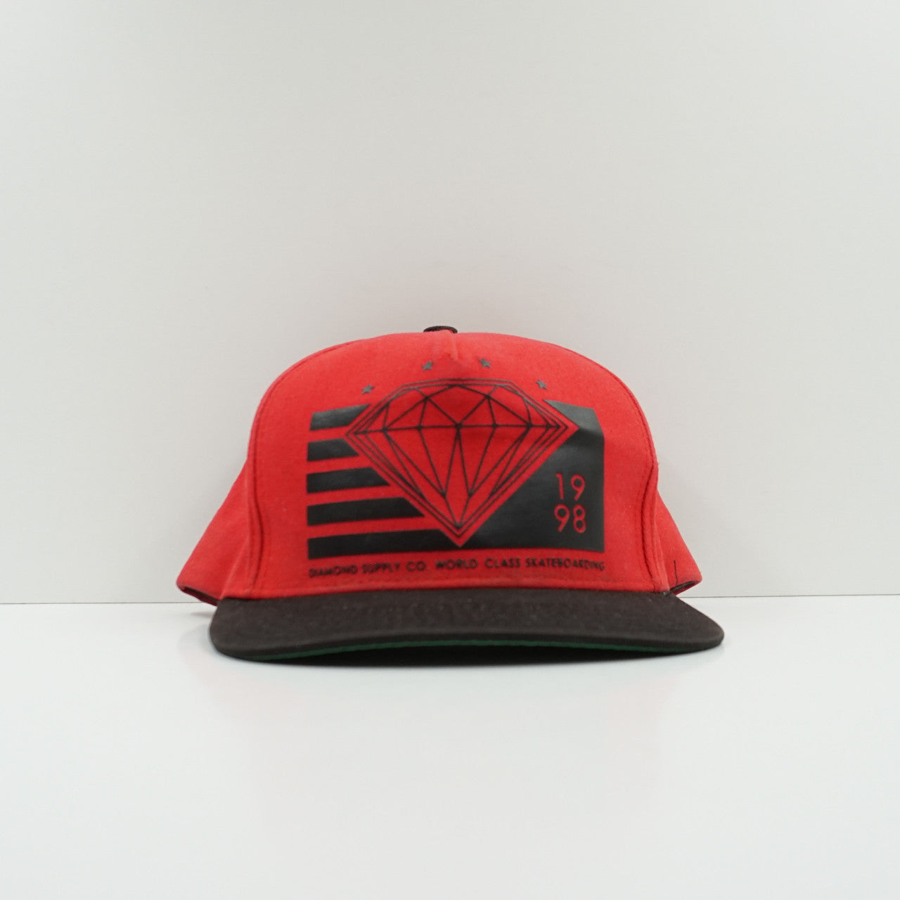 Diamond Supply Co. Snapback Cap Red/Black