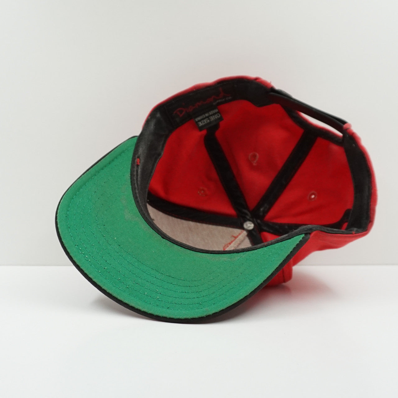 Diamond Supply Co. Snapback Cap Red/Black