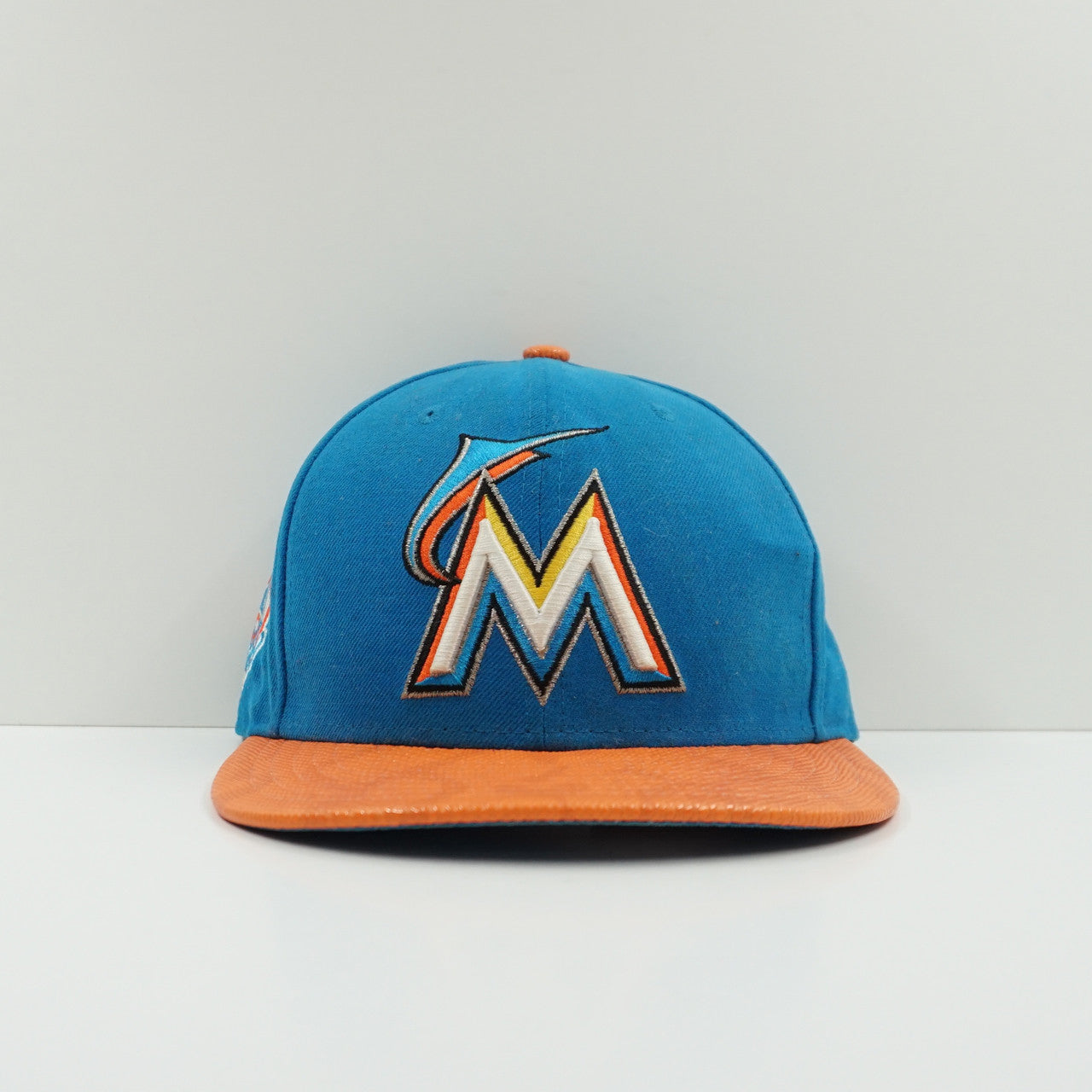 New Era Cap M Blue and Orange Snapback