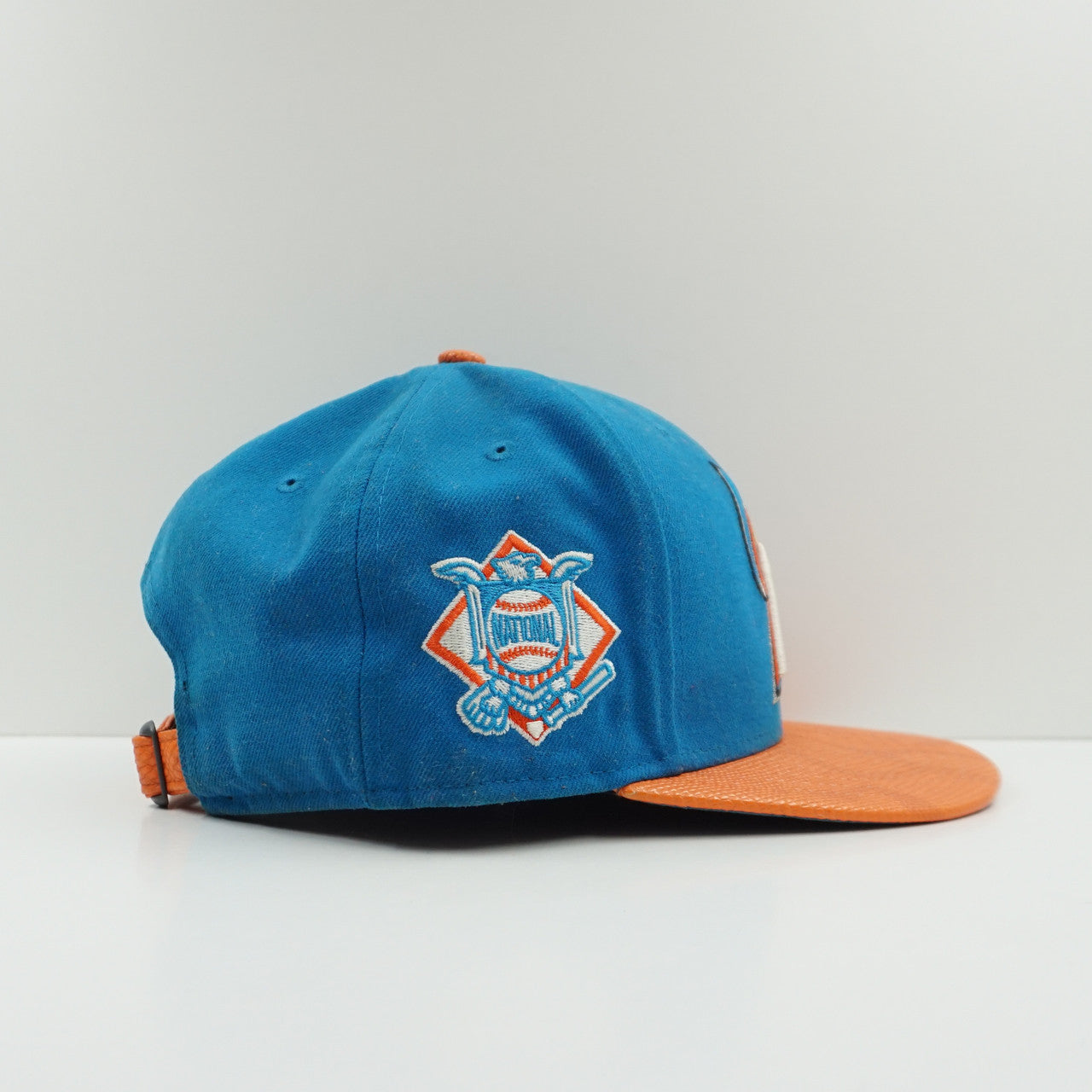 New Era Cap M Blue and Orange Snapback