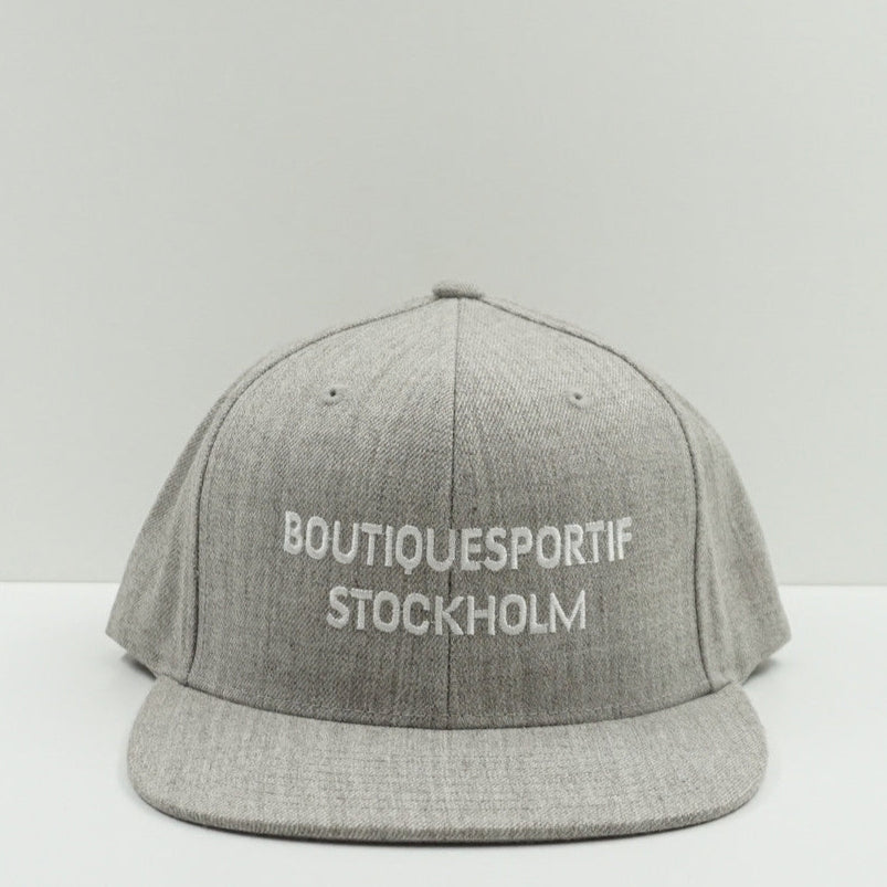 Boutique Sportif Stockholm Snapback Cap Grey