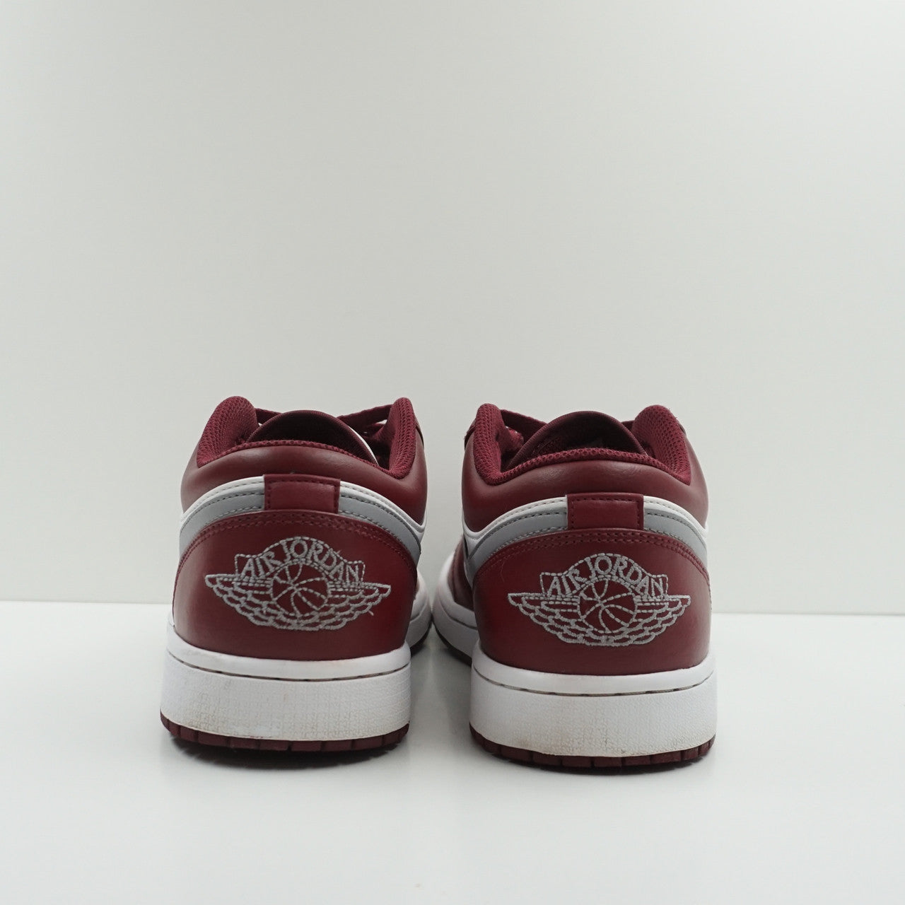 Jordan 1 Low White Bordeaux