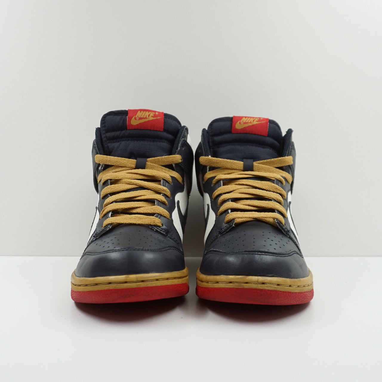 Nike Dunk High Dark Obsidian Metallic Gold
