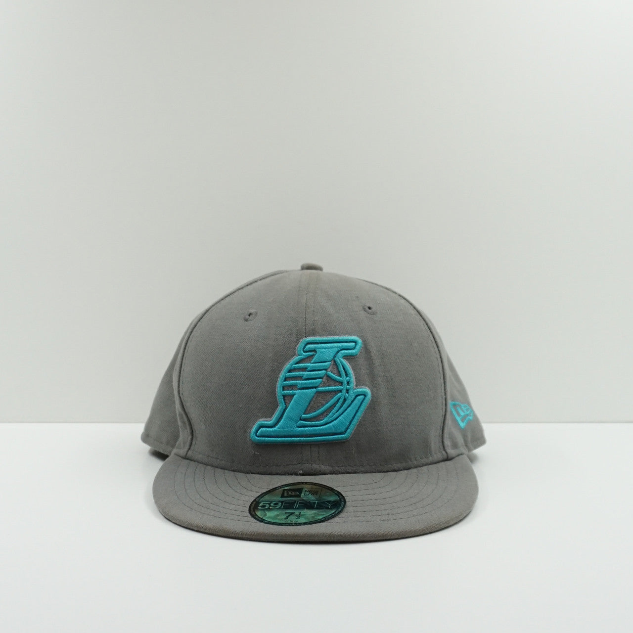 New Era Lakers Fitted Cap Grey
