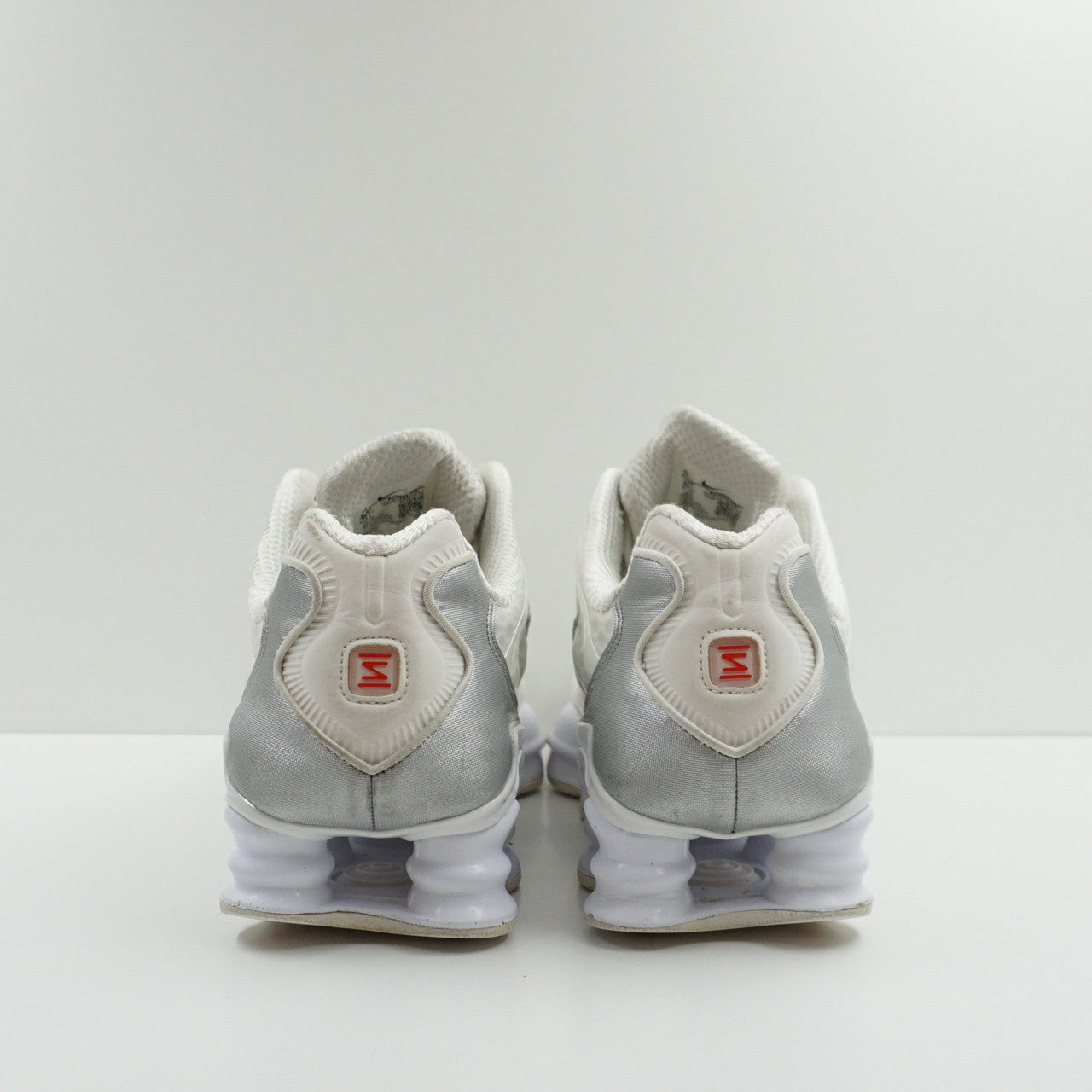 Nike Shox TL White Metallic Silver