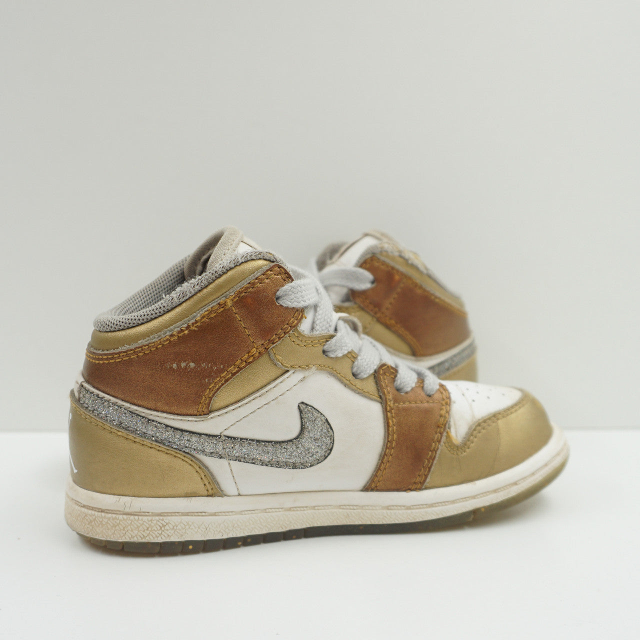 Jordan 1 Retro Phat Gold/Glitter Toddler
