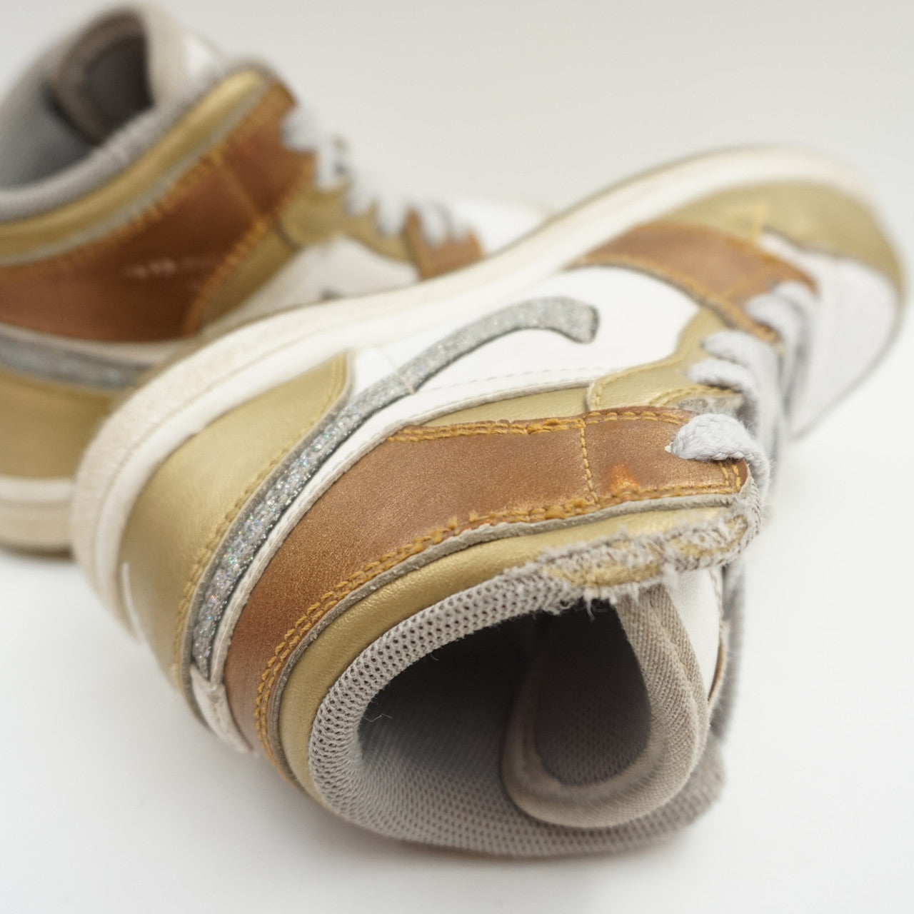 Jordan 1 Retro Phat Gold/Glitter Toddler