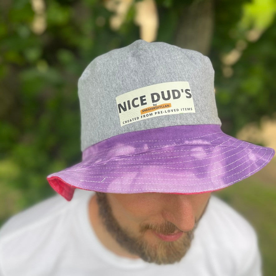 Nice Dud's Purple/Pink Bucket Hat