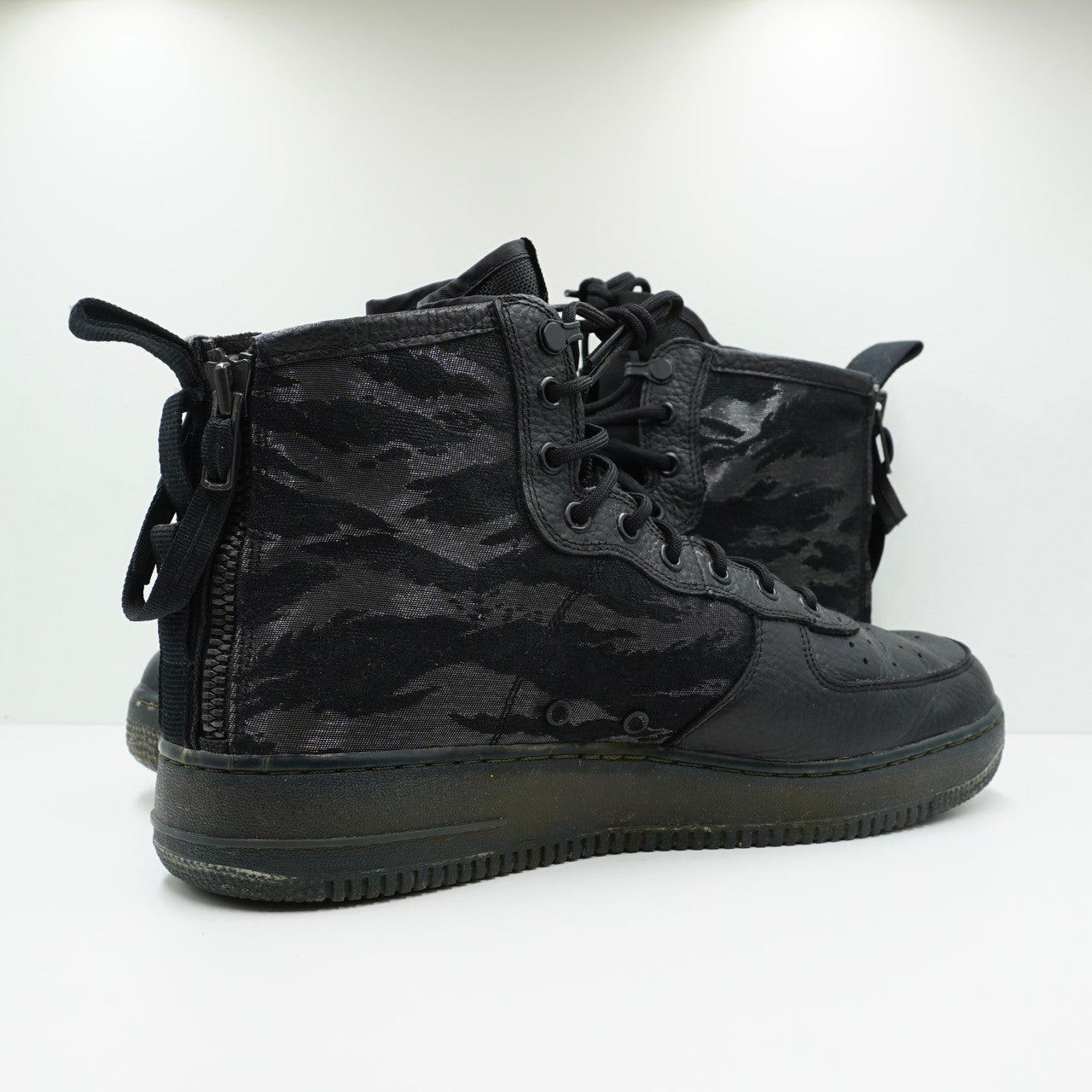 Nike SF Air Force 1 Mid Black Cargo Khaki